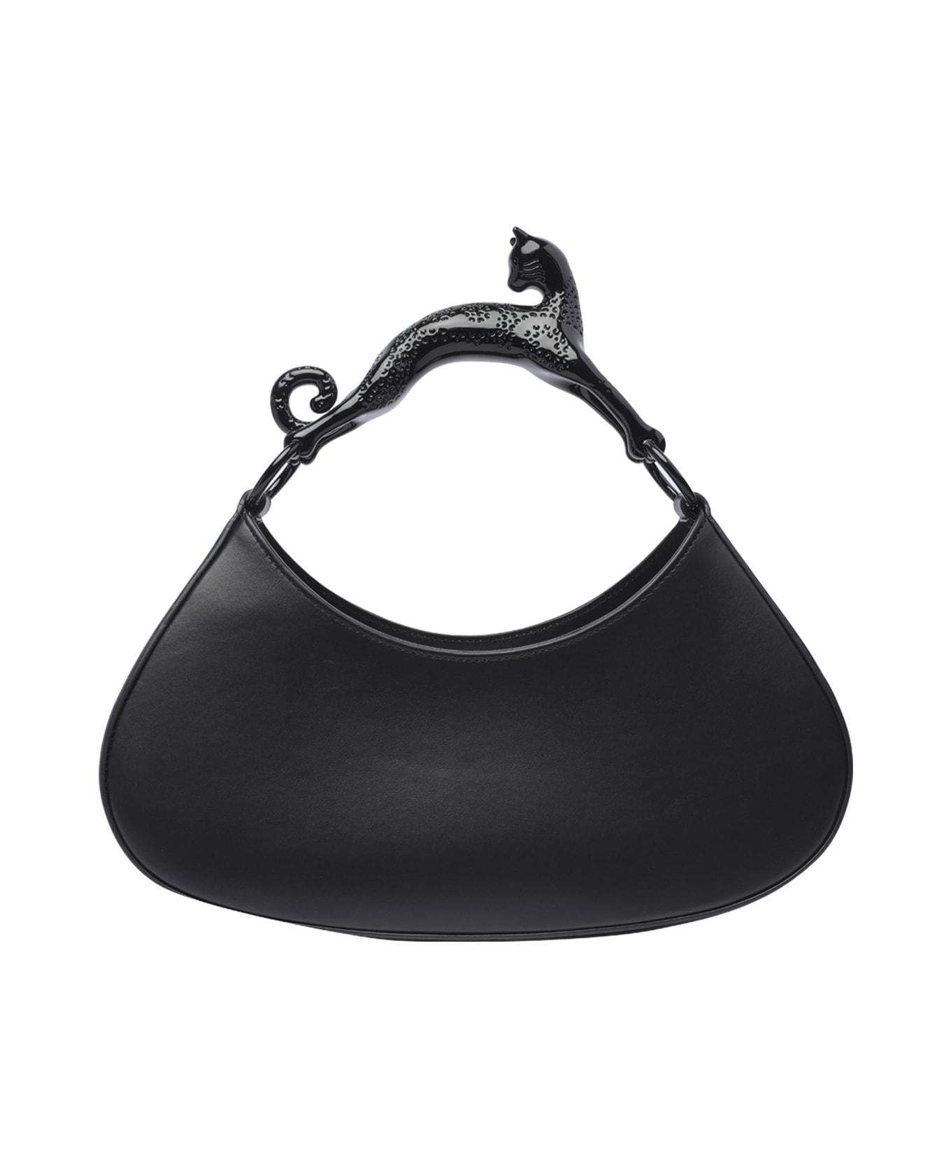 Lanvin Large Cat Handbag - Black トートバッグ
