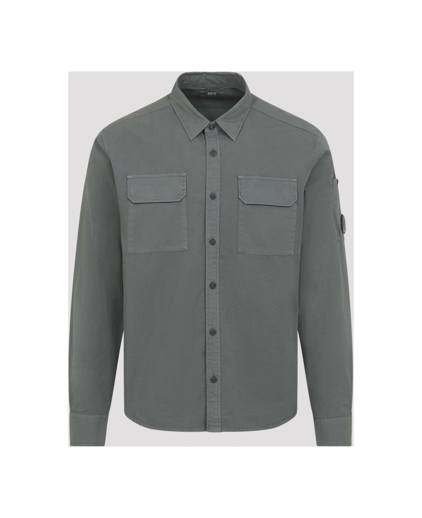 C.P. Company Organic Gabardine Shirt - Laurel Wreat