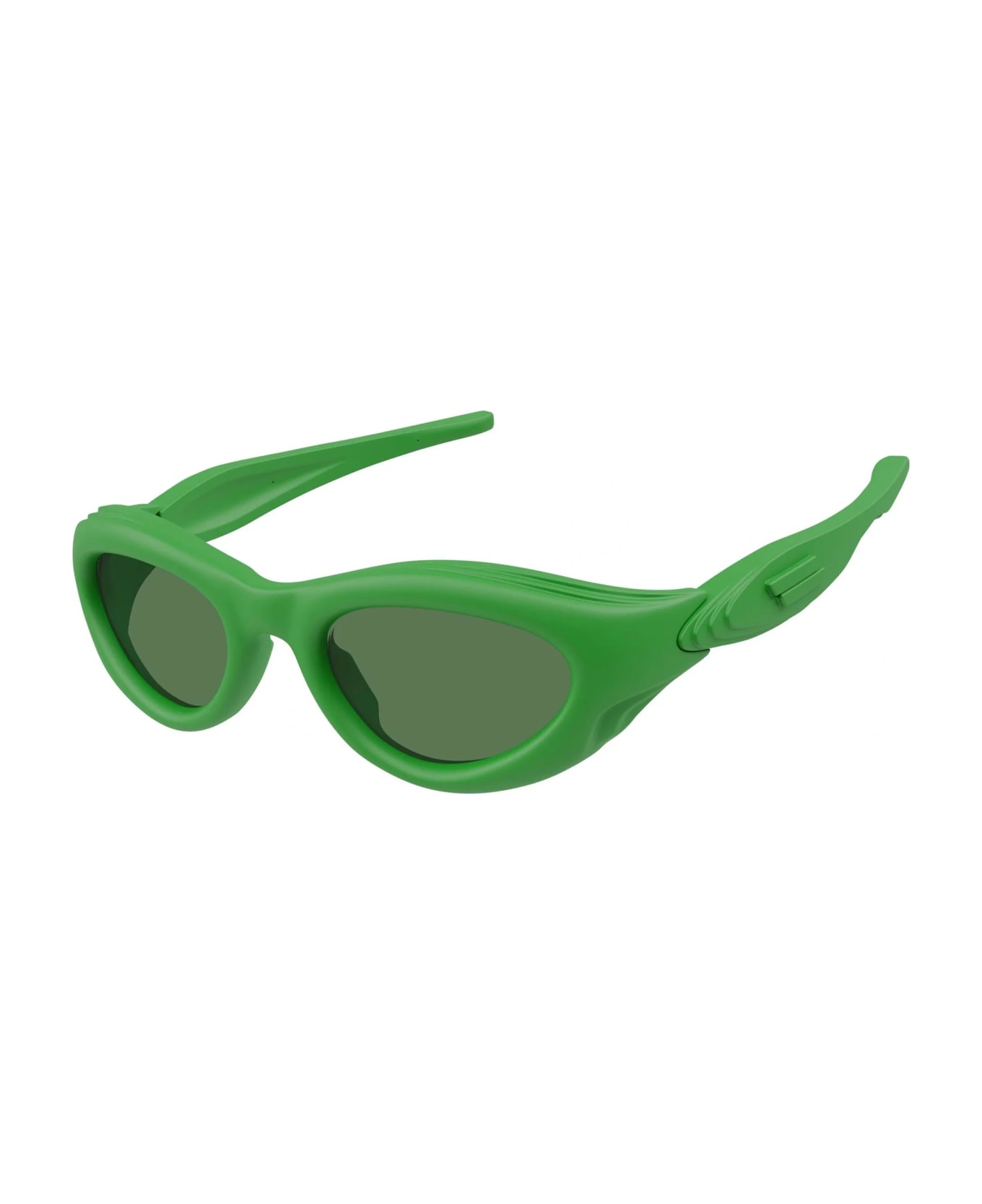 Bottega Veneta Eyewear Bv1162s-002 - Matte Green Sunglasses - green