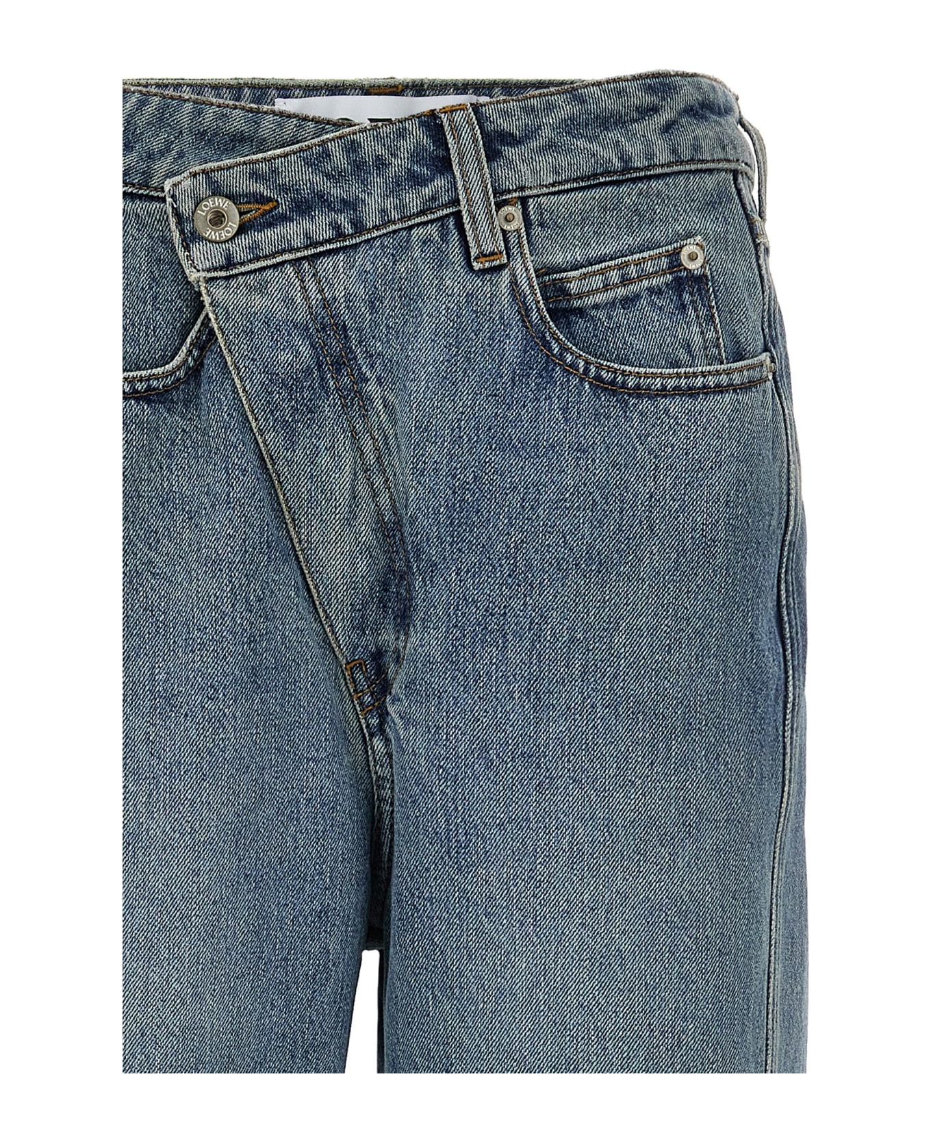 Loewe 'deconstructed' Jeans - Blue