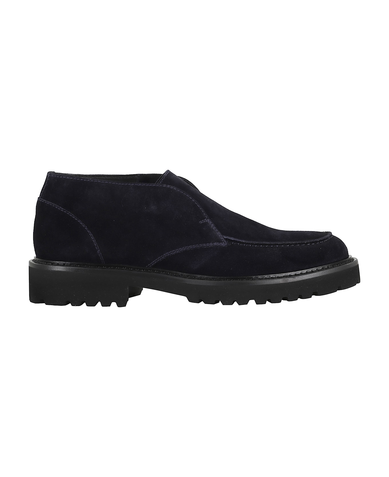 Doucal's Chukka Adler Elastico - Visone Blu Nero