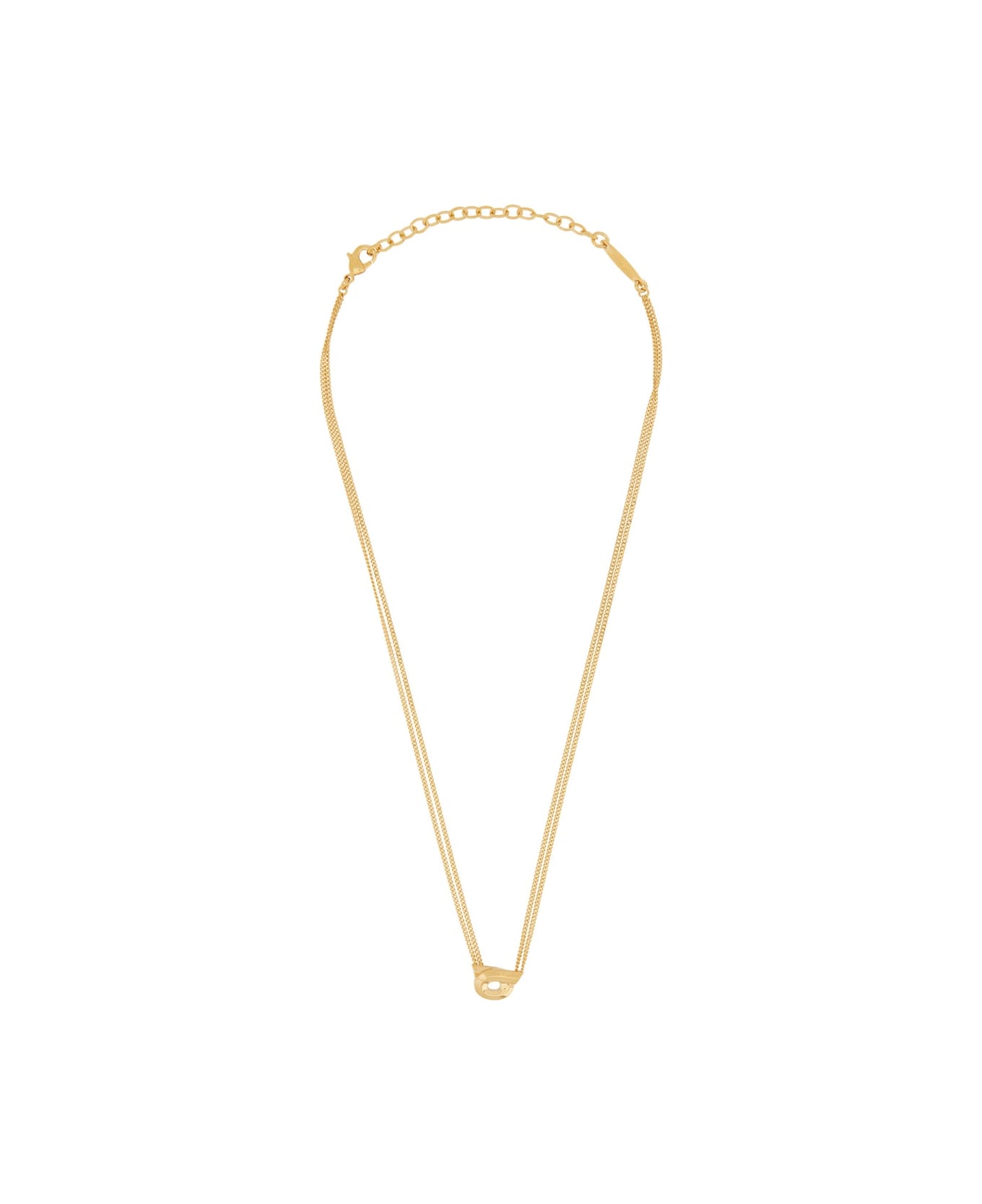 Ferragamo "hooks" Pendant Necklace - GOLD