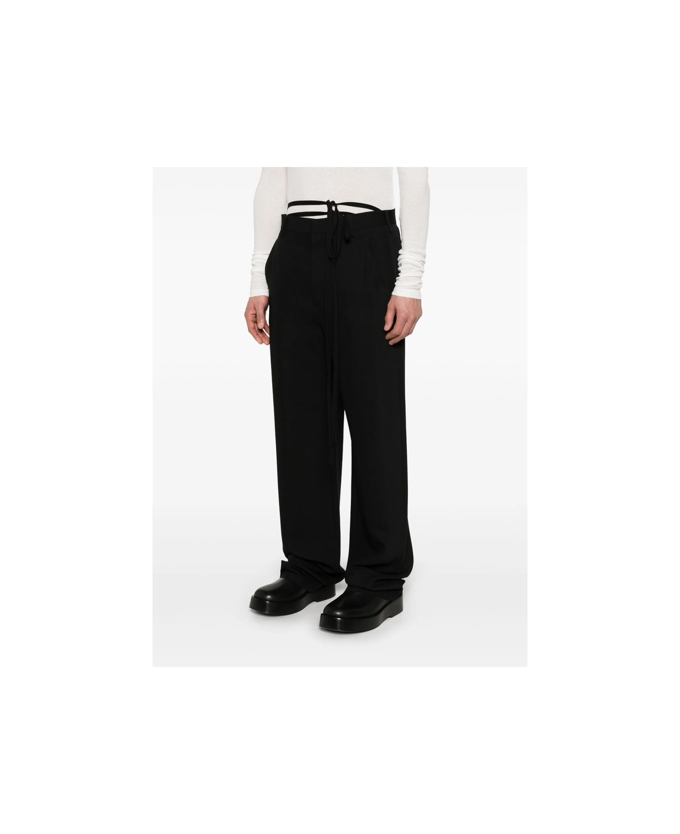 Ann Demeulemeester Pant - BLACK