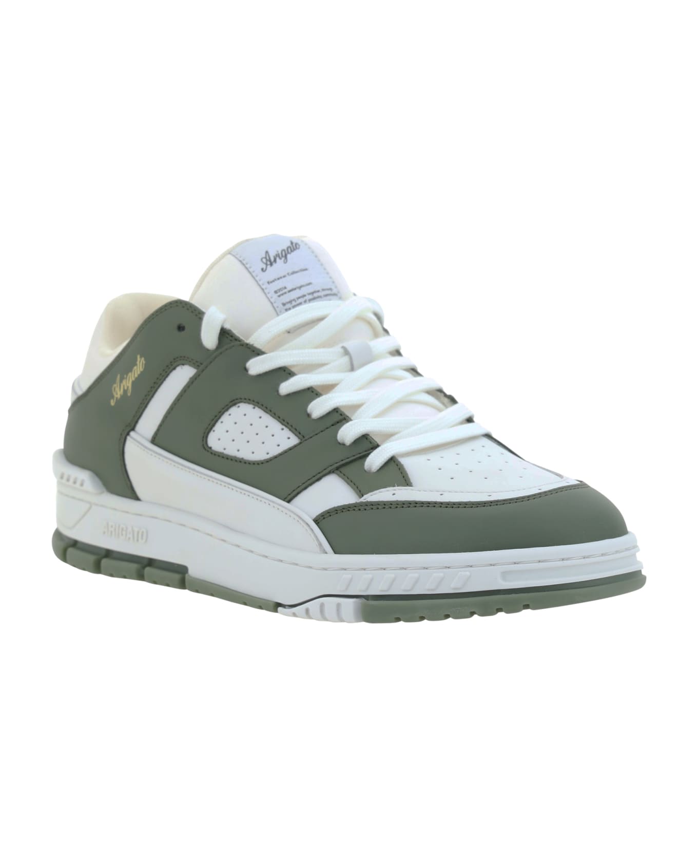 Axel Arigato Area Lo Sneaker Sneakers - White/dk Green