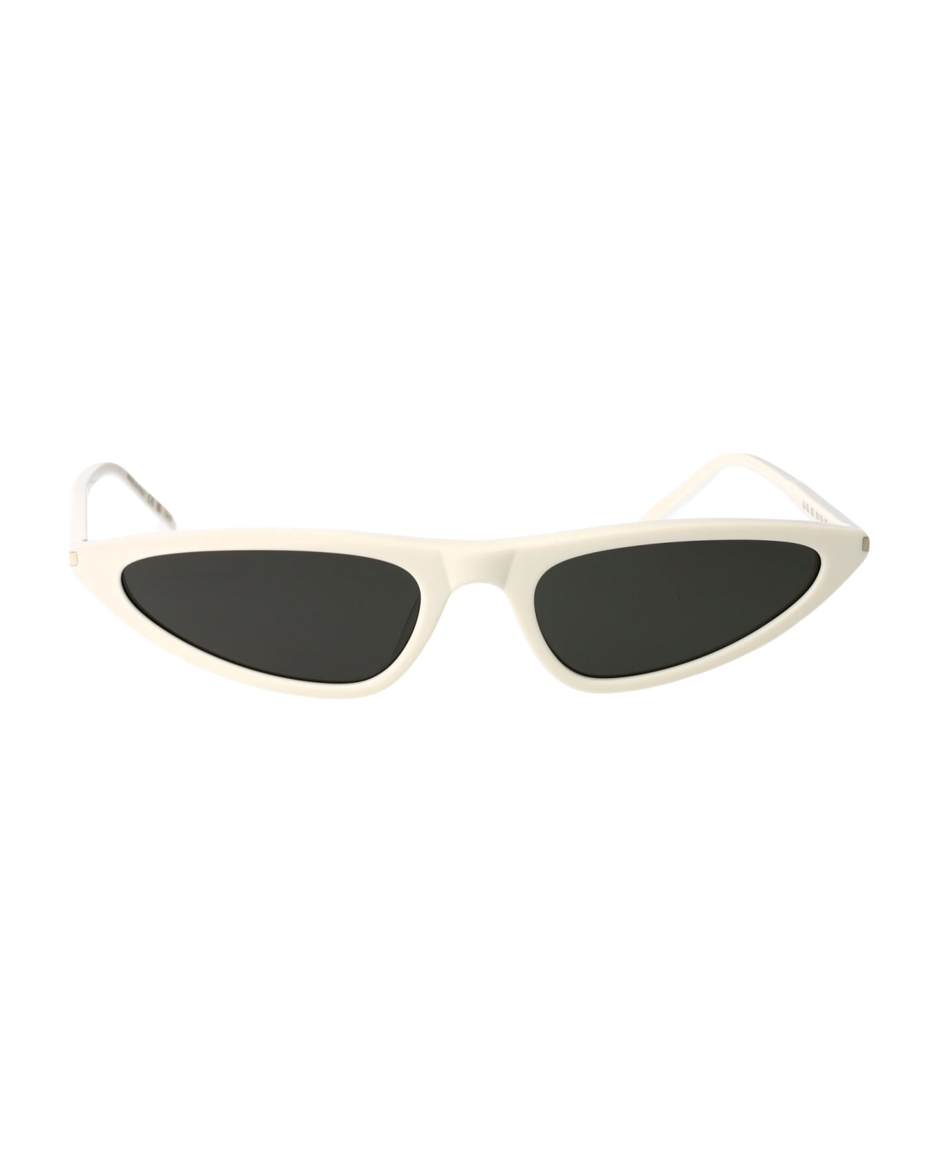 Saint Laurent Eyewear Sl 703 Sunglasses - 003 WHITE WHITE GREY