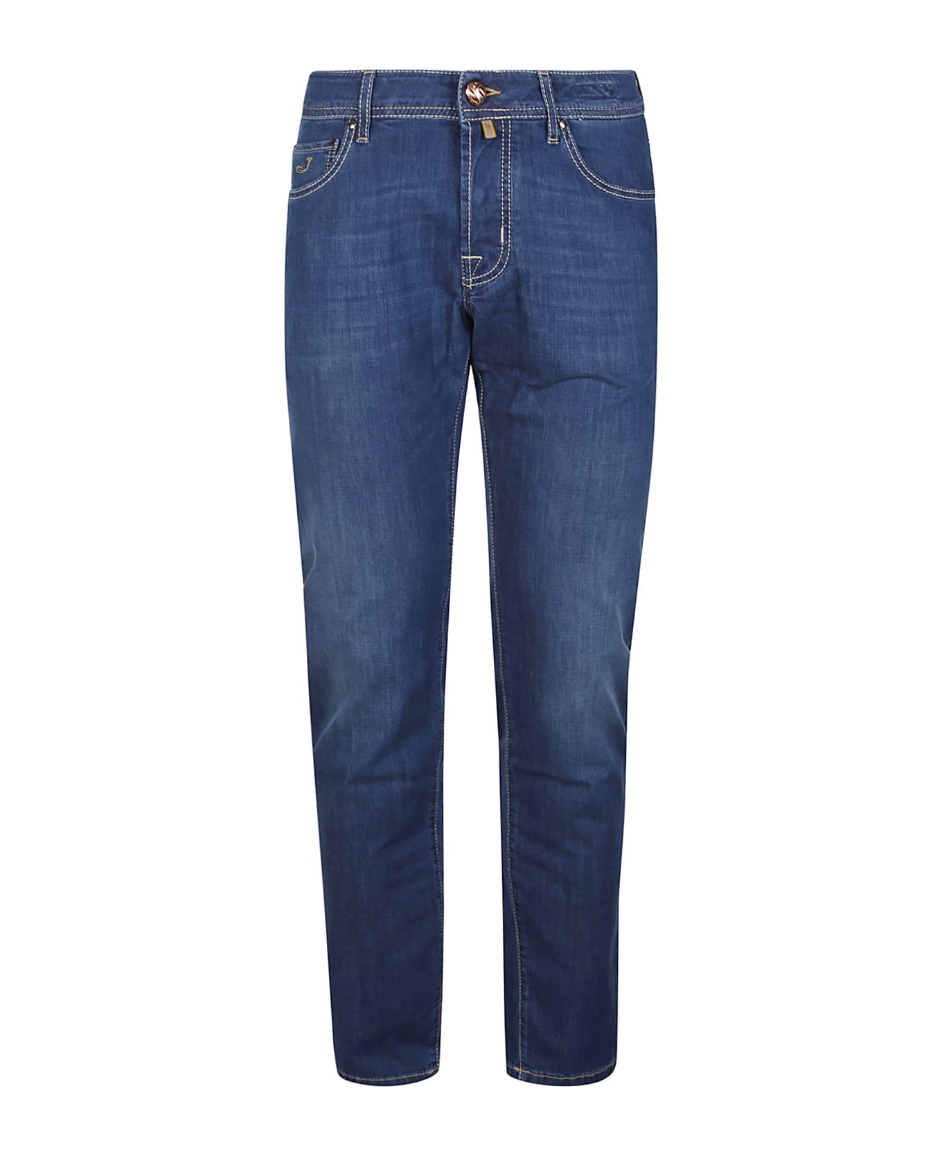 Jacob Cohen 5 Pockets Jeans Super Slim Fit Nick Slim - D Blu