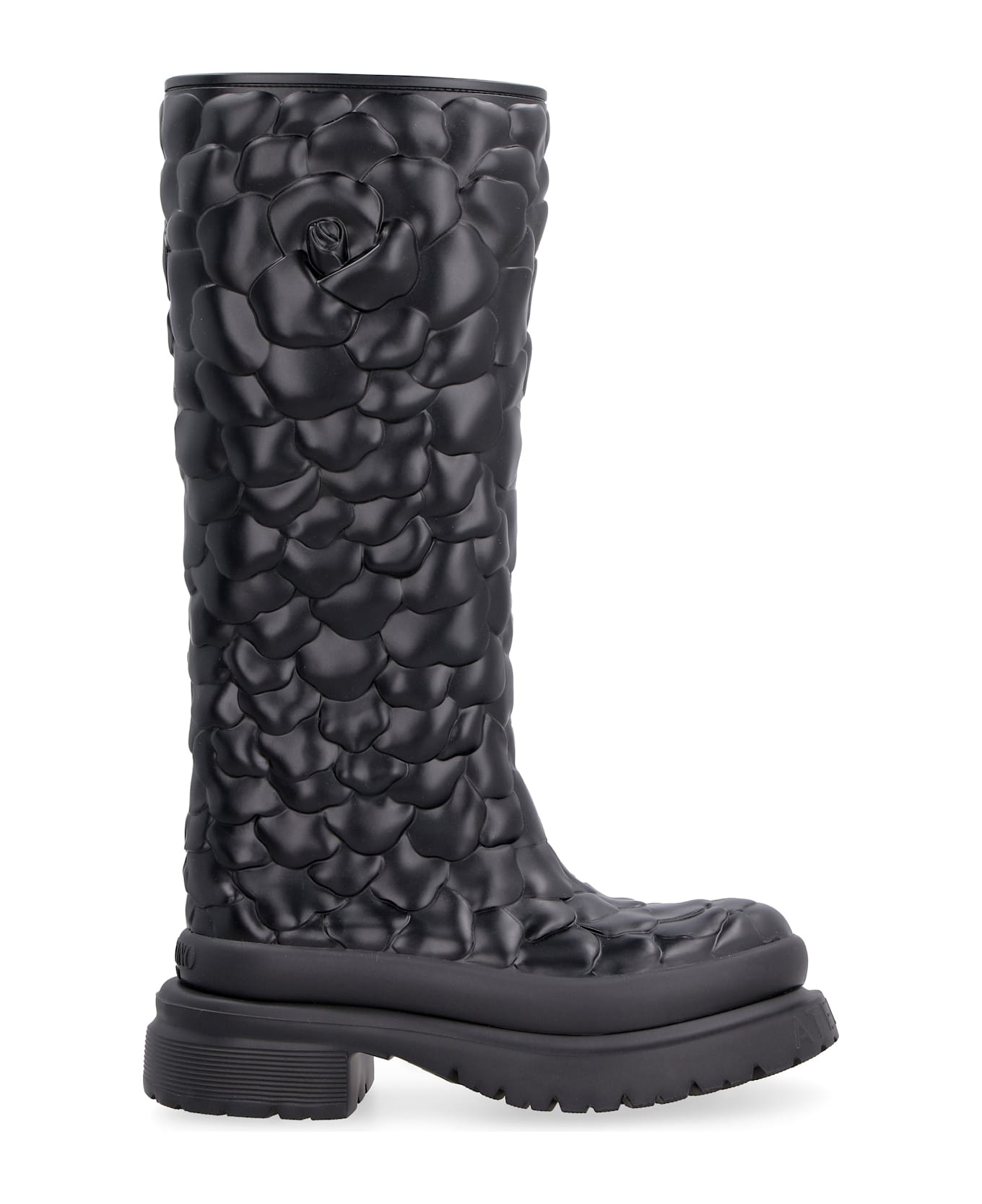 Valentino Garavani - Atelier Shoes 03 Rose Edition Rubber Boots - black