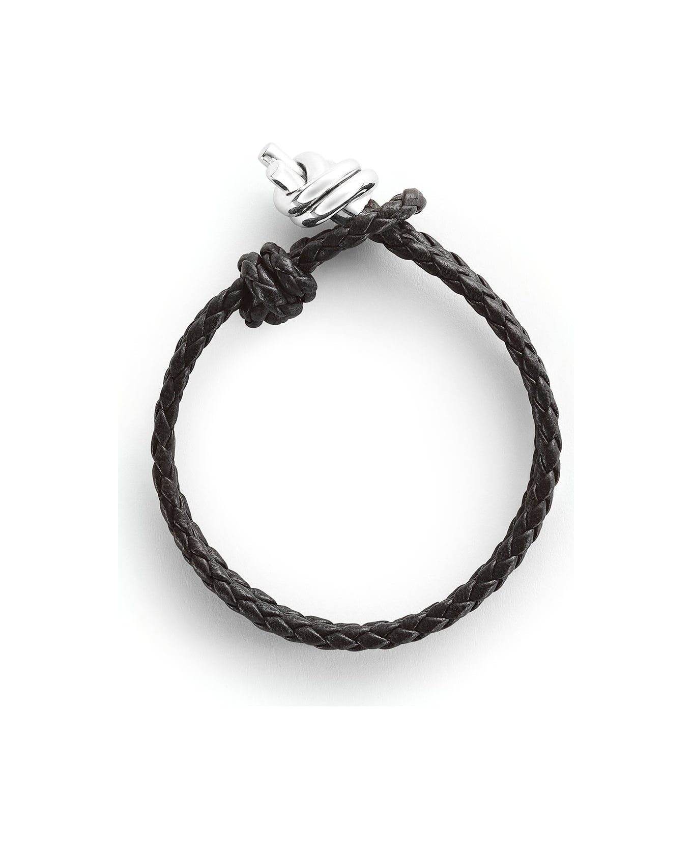 Bottega Veneta Leather Bracelet - Black