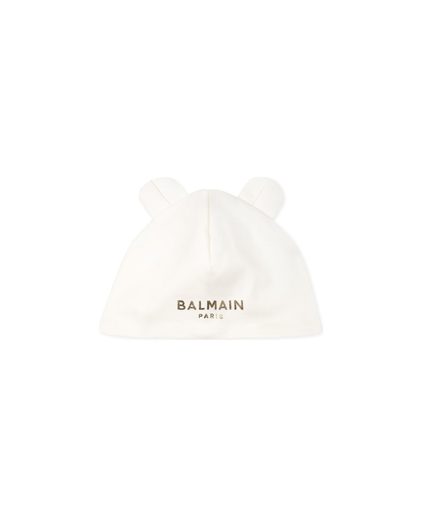 Balmain Ivory Babygrow Set For Babykids With Logo - Ivory