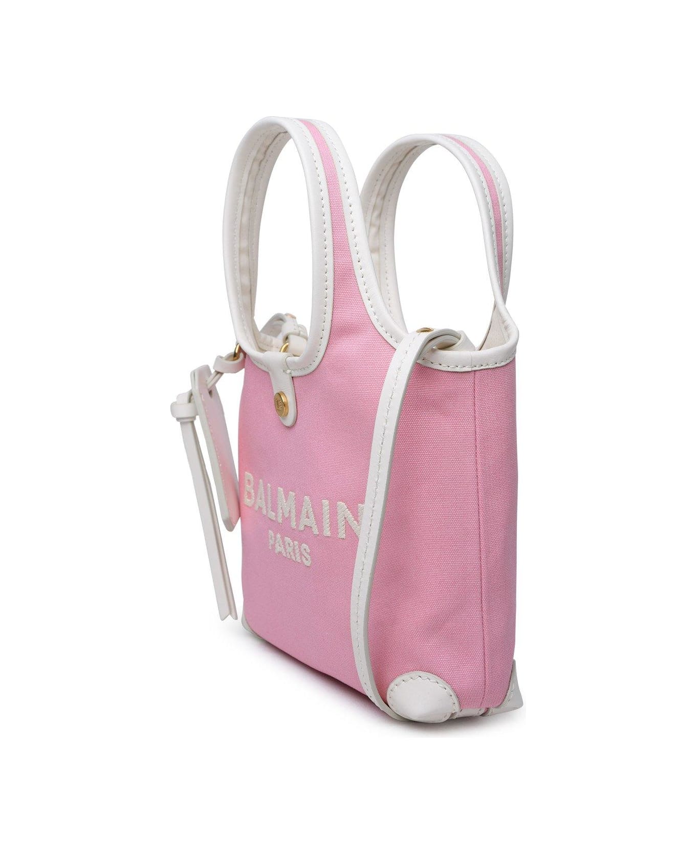 Balmain B-army Top Handle Bag - Rosa