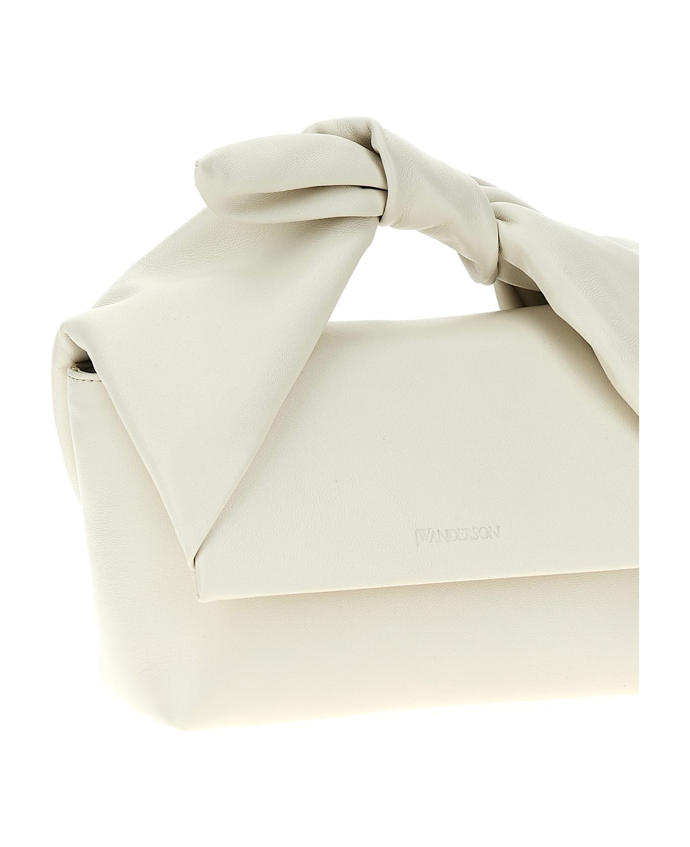 J.W. Anderson 
bow Twister Midi
 Handbag - White