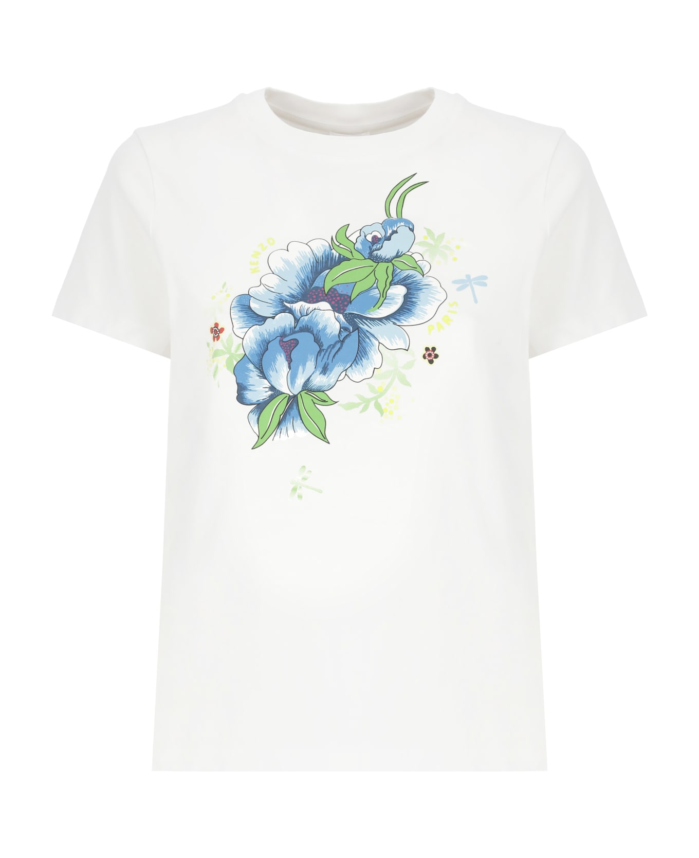 Kenzo 
kenzo Peonies
 T-shirt - White