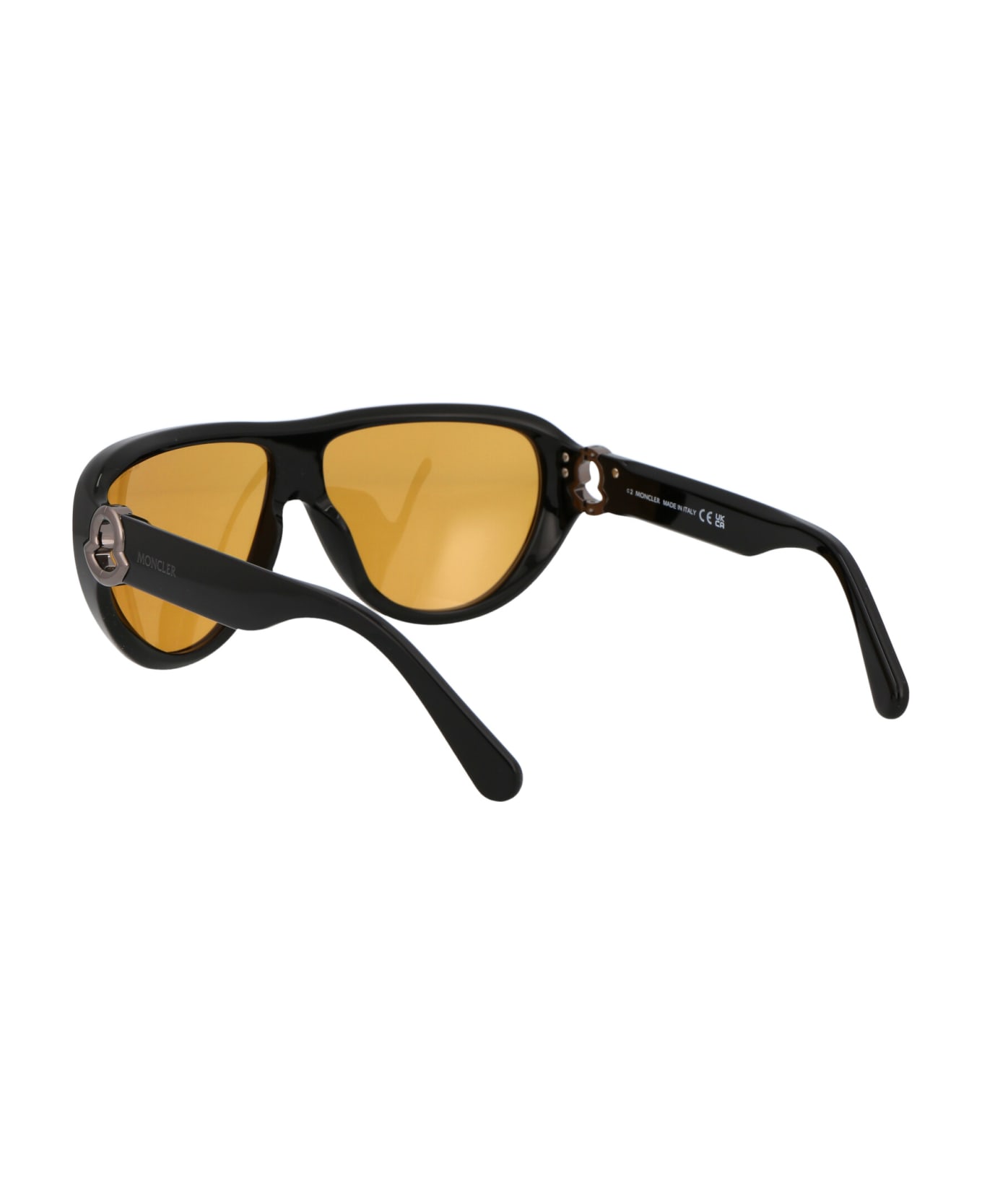 Moncler Eyewear Ml0246 Sunglasses - 01E BLACK