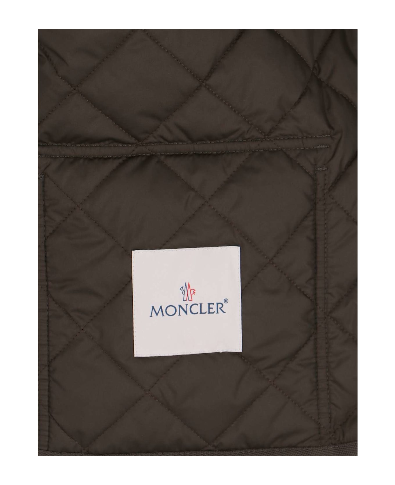 Moncler 
chitre
 Crop Shirt Jacket - Green コート＆ジャケット