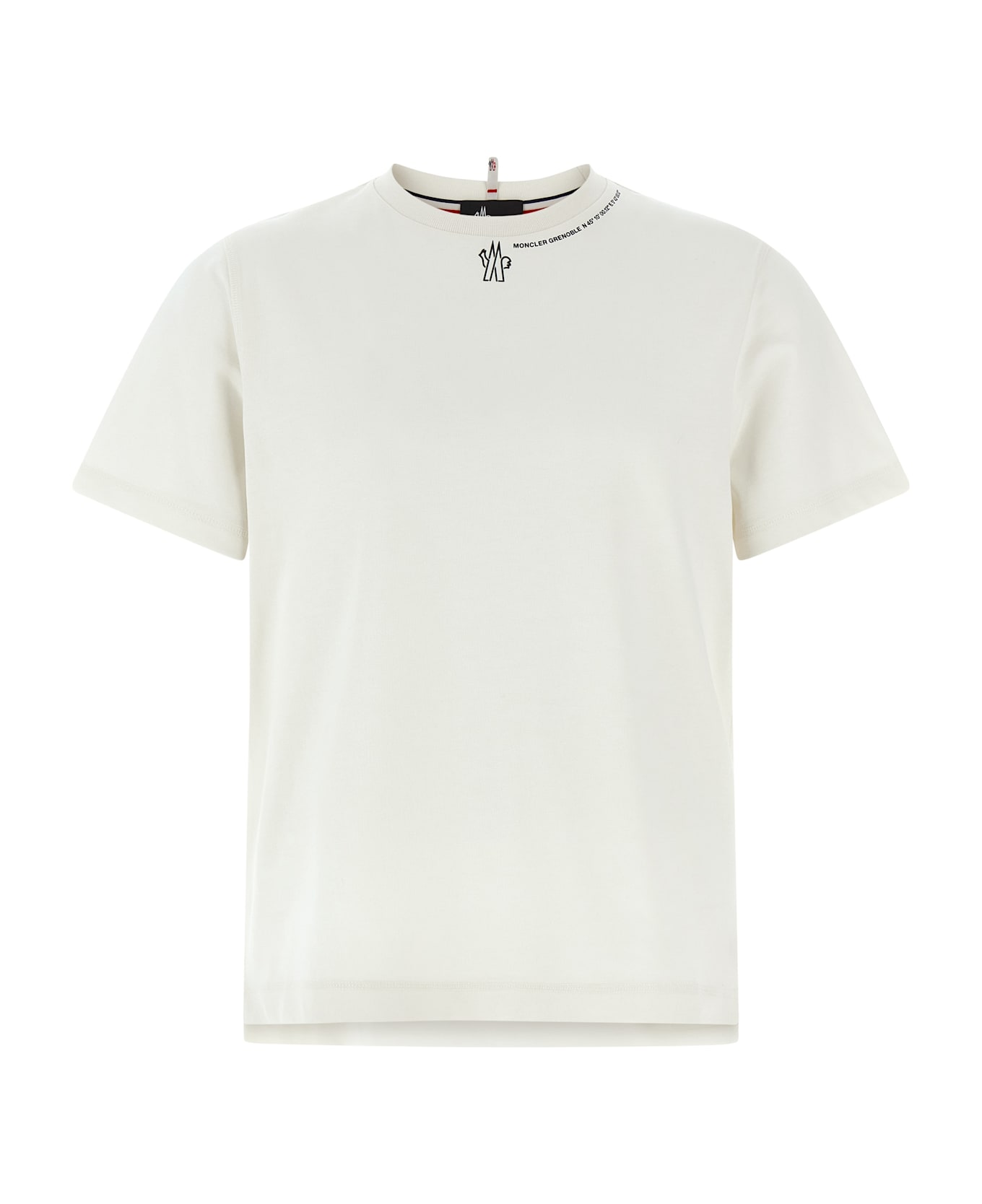 Moncler Grenoble Printed T-shirt - White