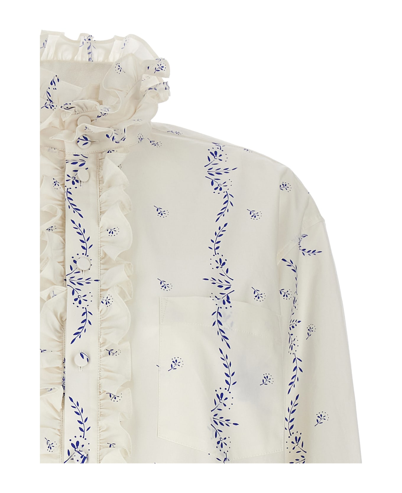 Philosophy di Lorenzo Serafini Printed Dress - White ワンピース＆ドレス
