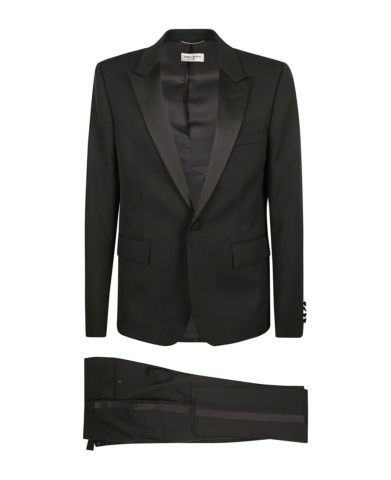 Saint Laurent Costume Evening Suit - Black