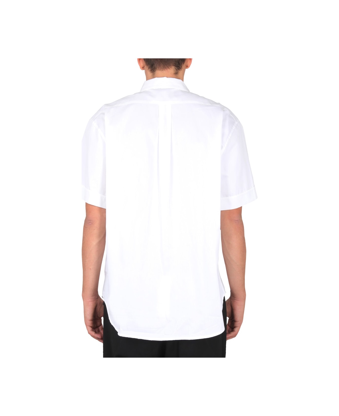 ih nom uh nit Shirt With Pocket - WHITE シャツ