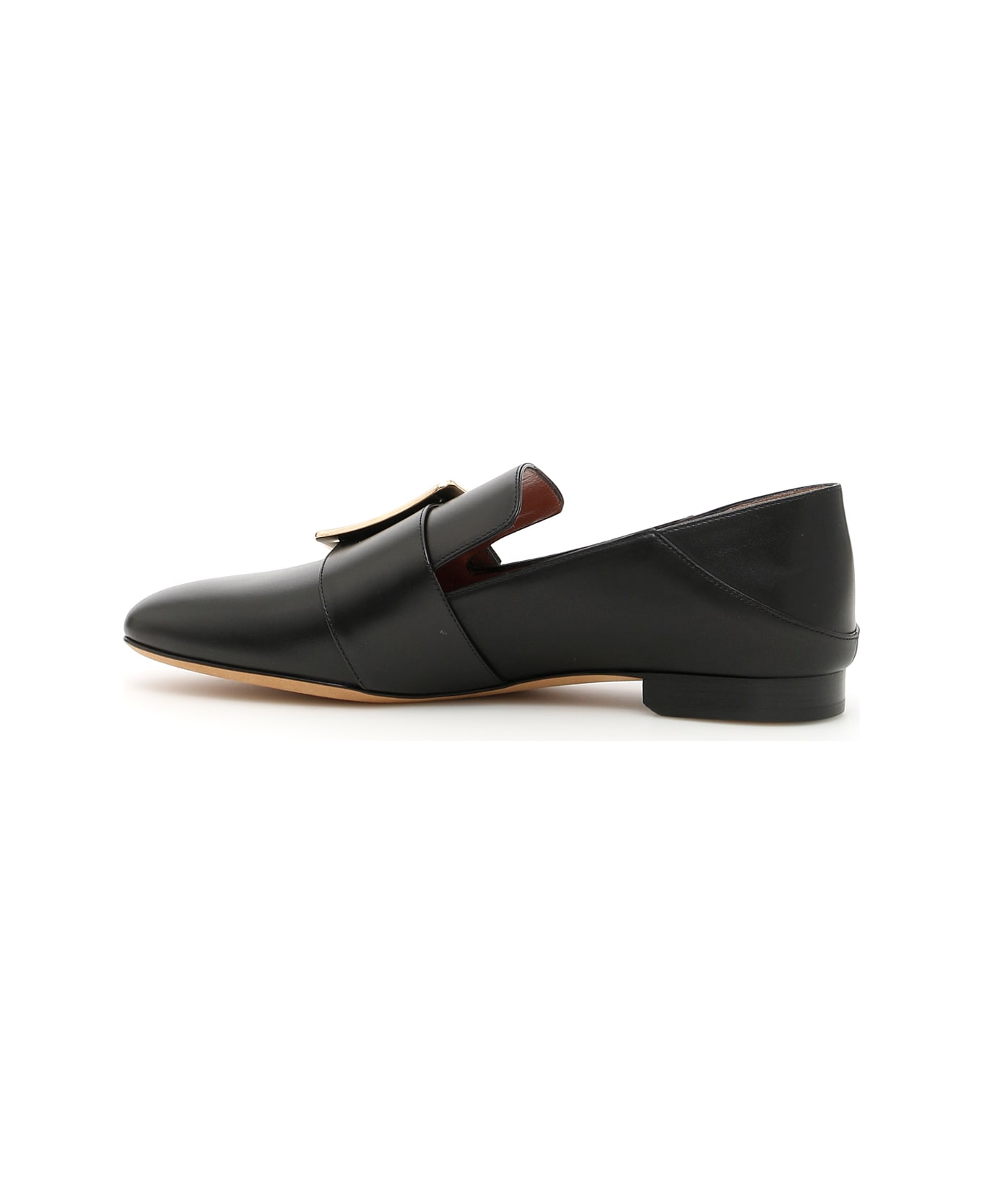 Bally Calfskin Janelle Loafers - BLACK|Nero