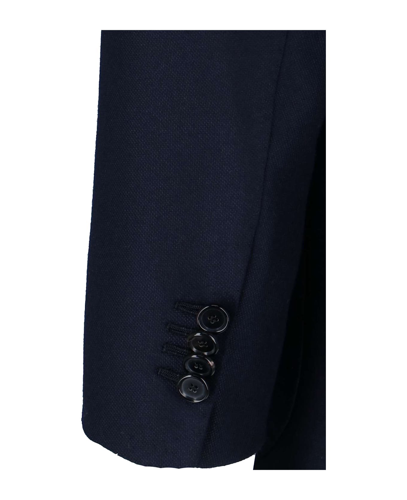 Cesare Attolini Single-breasted Cashmere Blazer - Blue ブレザー