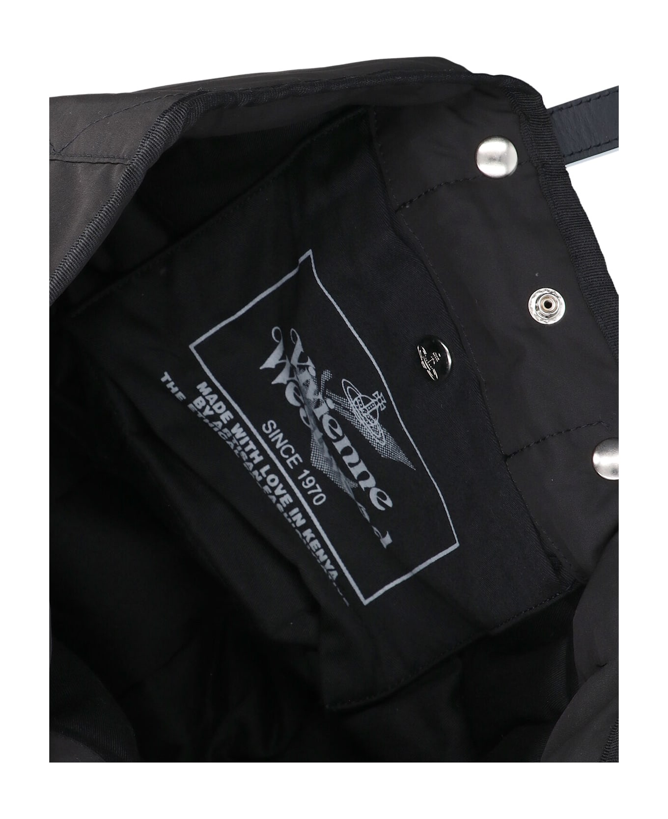 Vivienne Westwood "utility" Medium Tote Bag - Black  