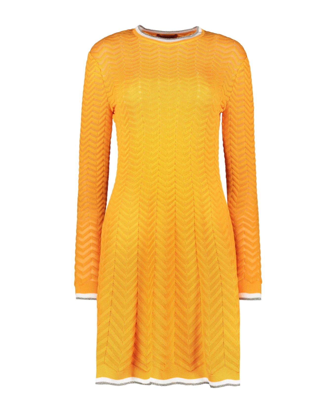 Missoni Knitted Dress - Orange
