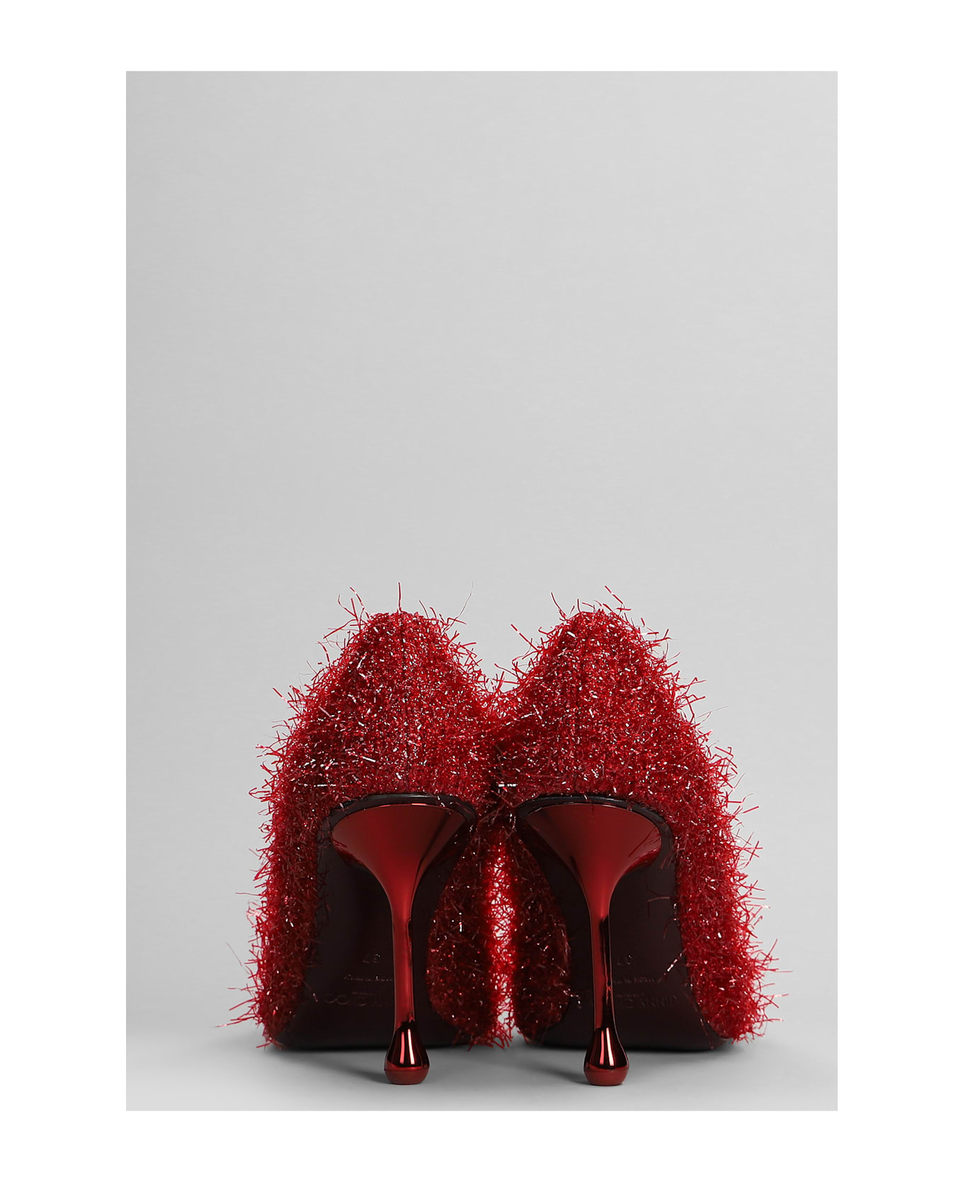 Jimmy Choo Ixia 95 Pumps In Red Laminate - red