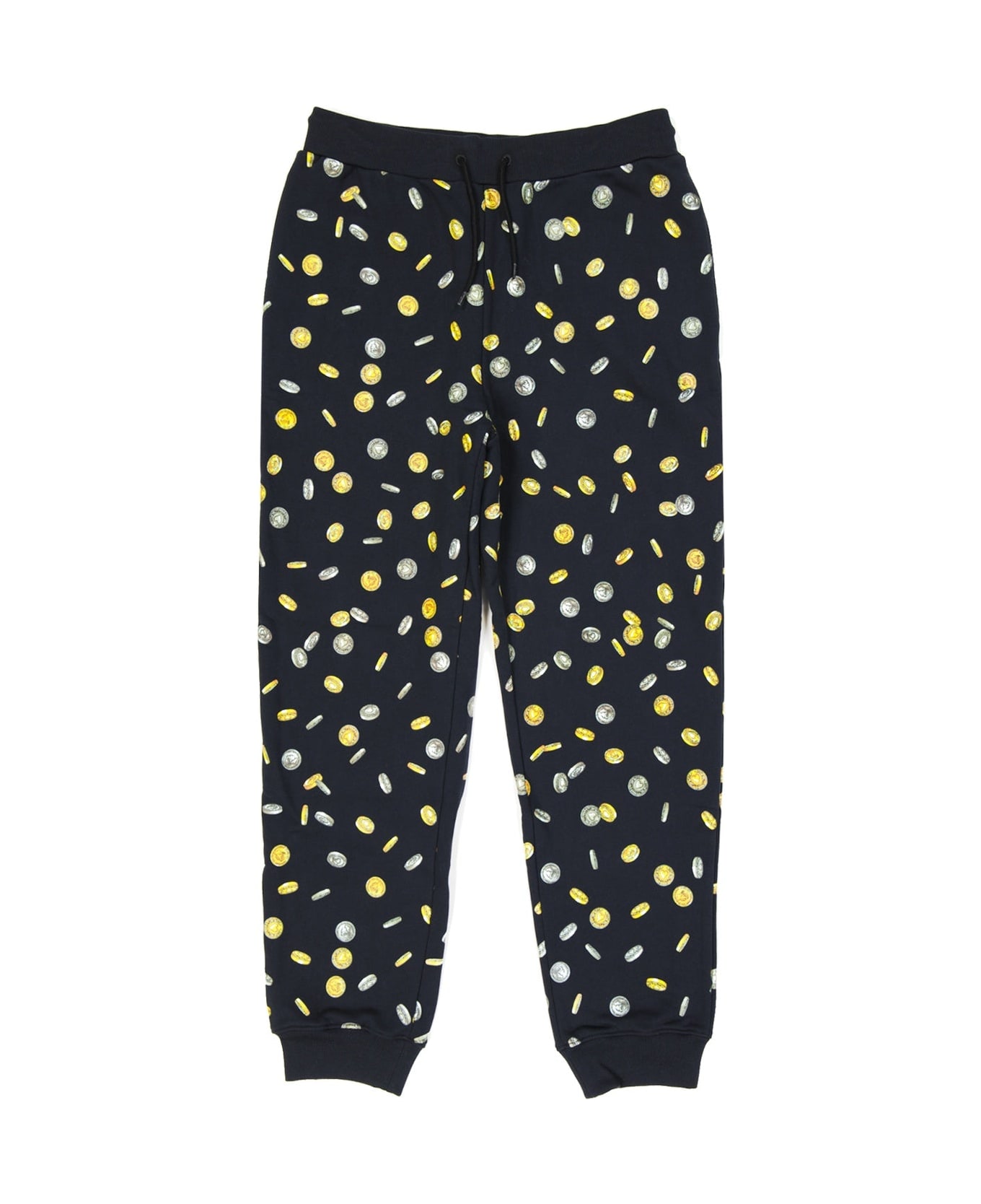 Moschino Couture Cotton Printed Sweatpants - Black