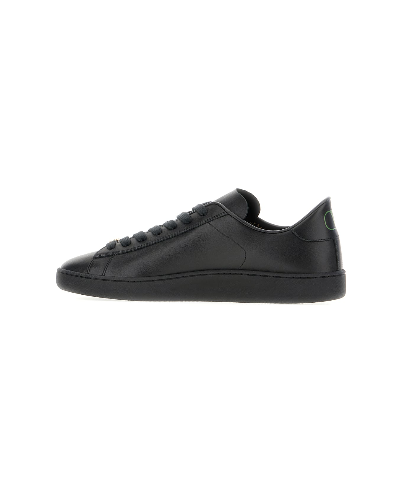 Valentino Garavani Black Leather Sneakers - Nero