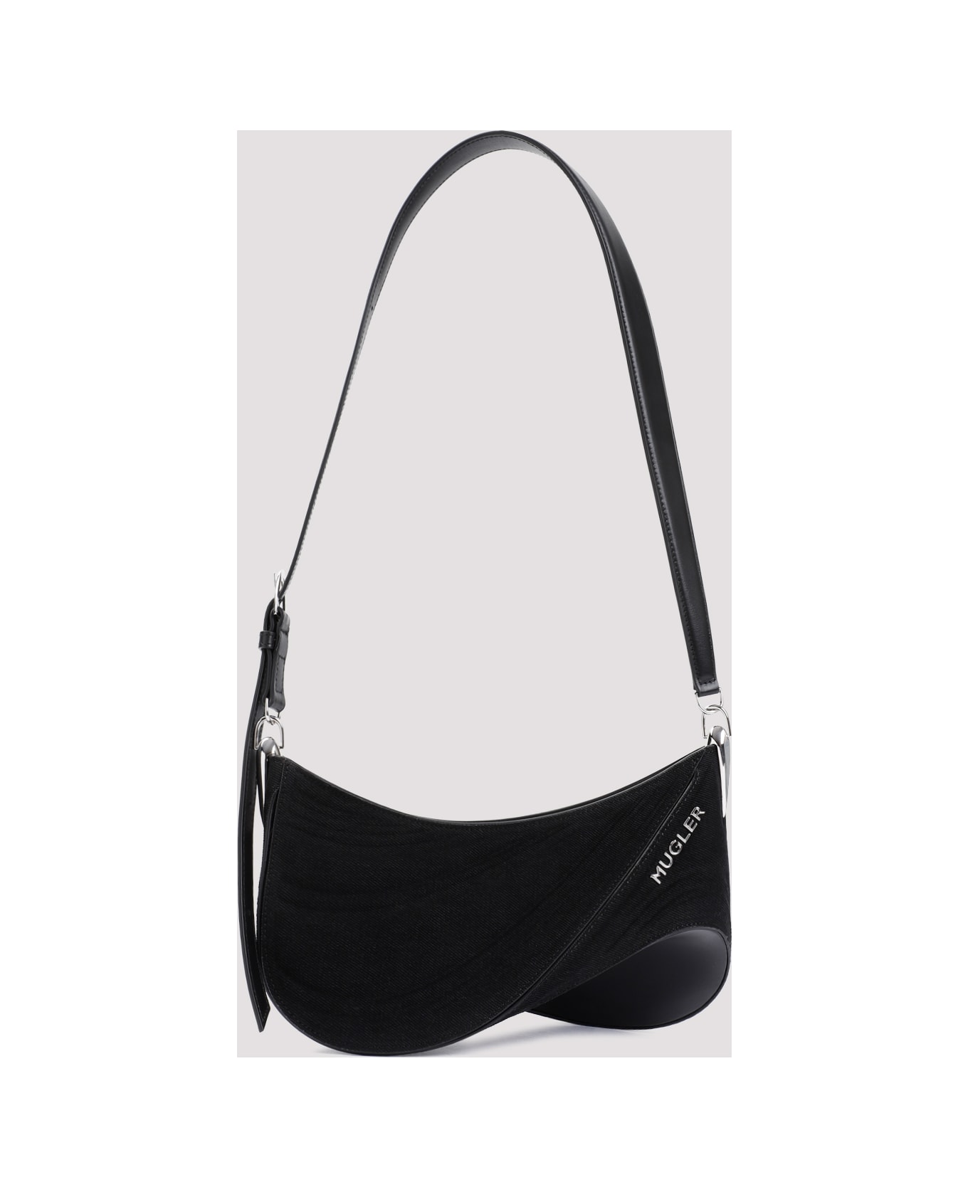 Mugler Curve Bag - Black