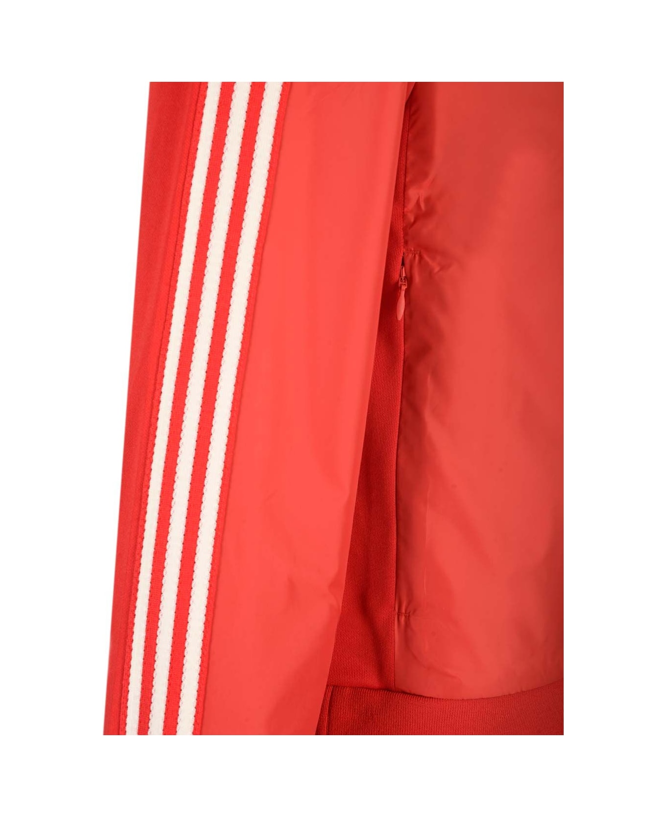 Adidas Originals by Wales Bonner Wales Bonner Nylon Crew Shirt - Better Scarlet