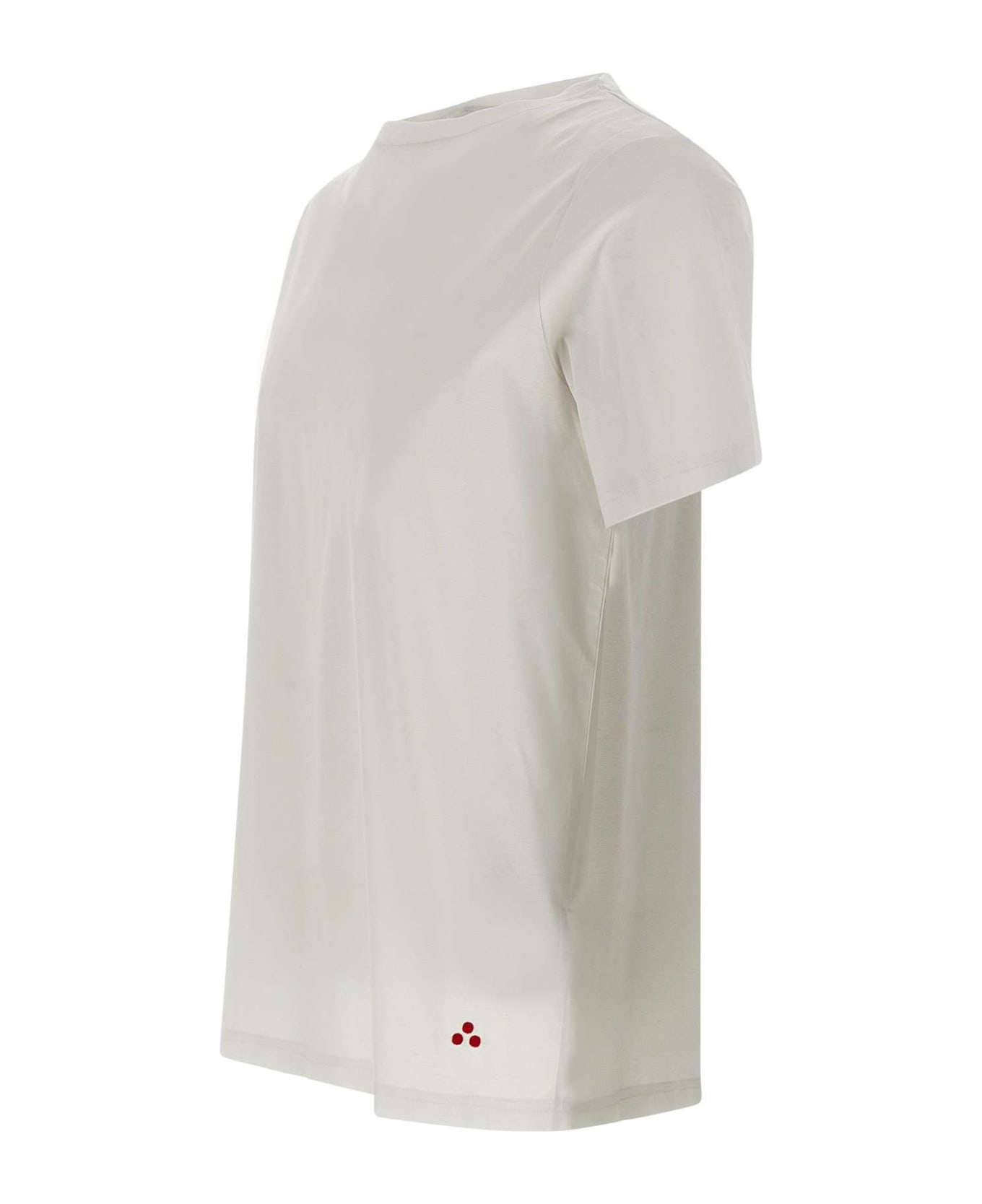 Peuterey 'cleats Mer' Cotton T-shirt - White