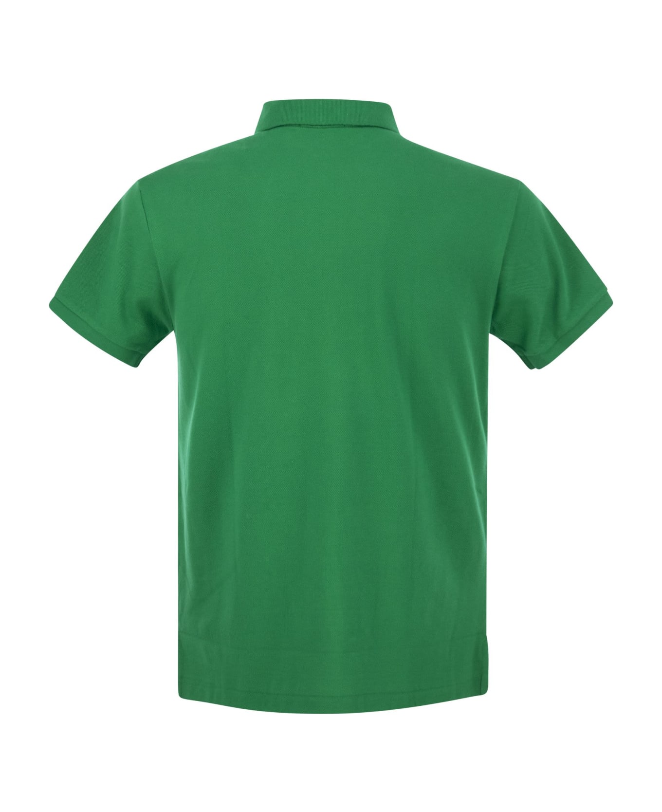 Polo Ralph Lauren Embroidered Logo Polo Shirt - Green