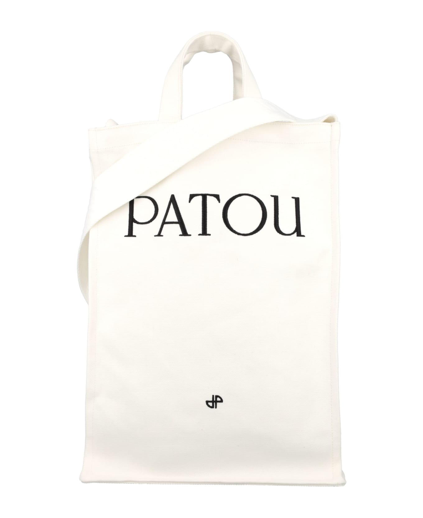 Patou Vertical Tote - WHITE トートバッグ