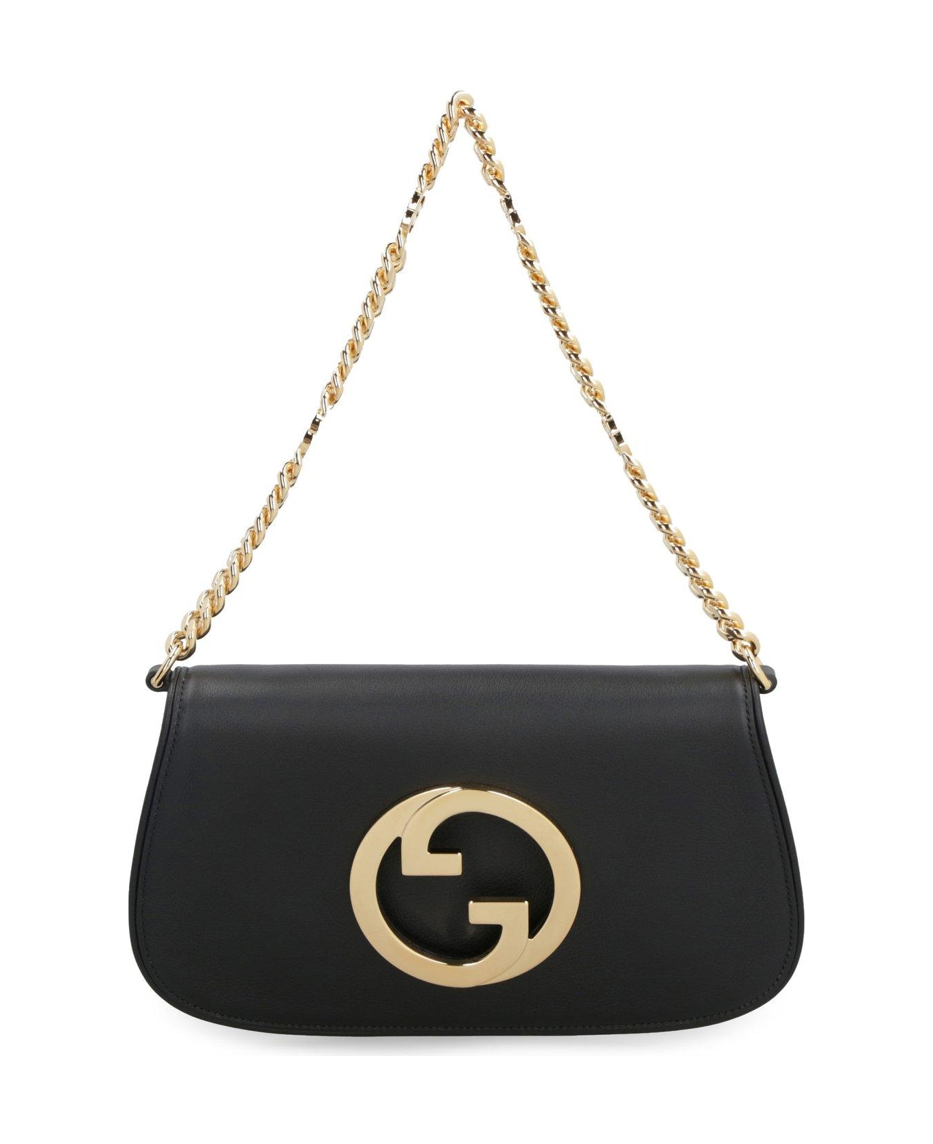 Gucci Blondie Logo-detailed Shoulder Bag - Black トートバッグ