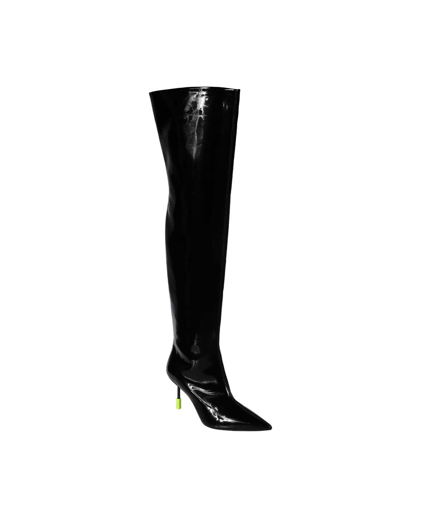 MSGM Over-the-knee Boots - black