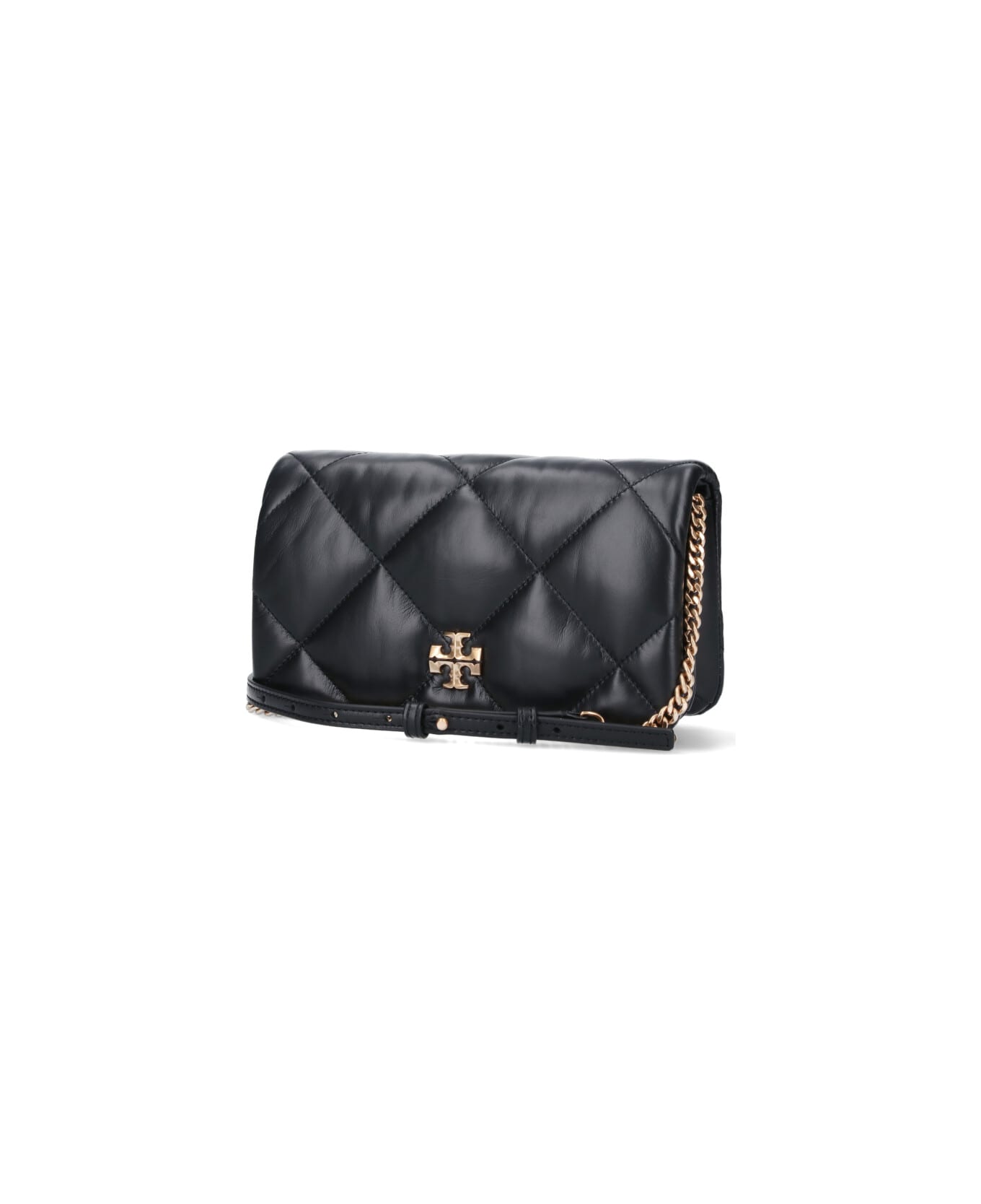 Tory Burch 'kira' Chain Wallet - Black