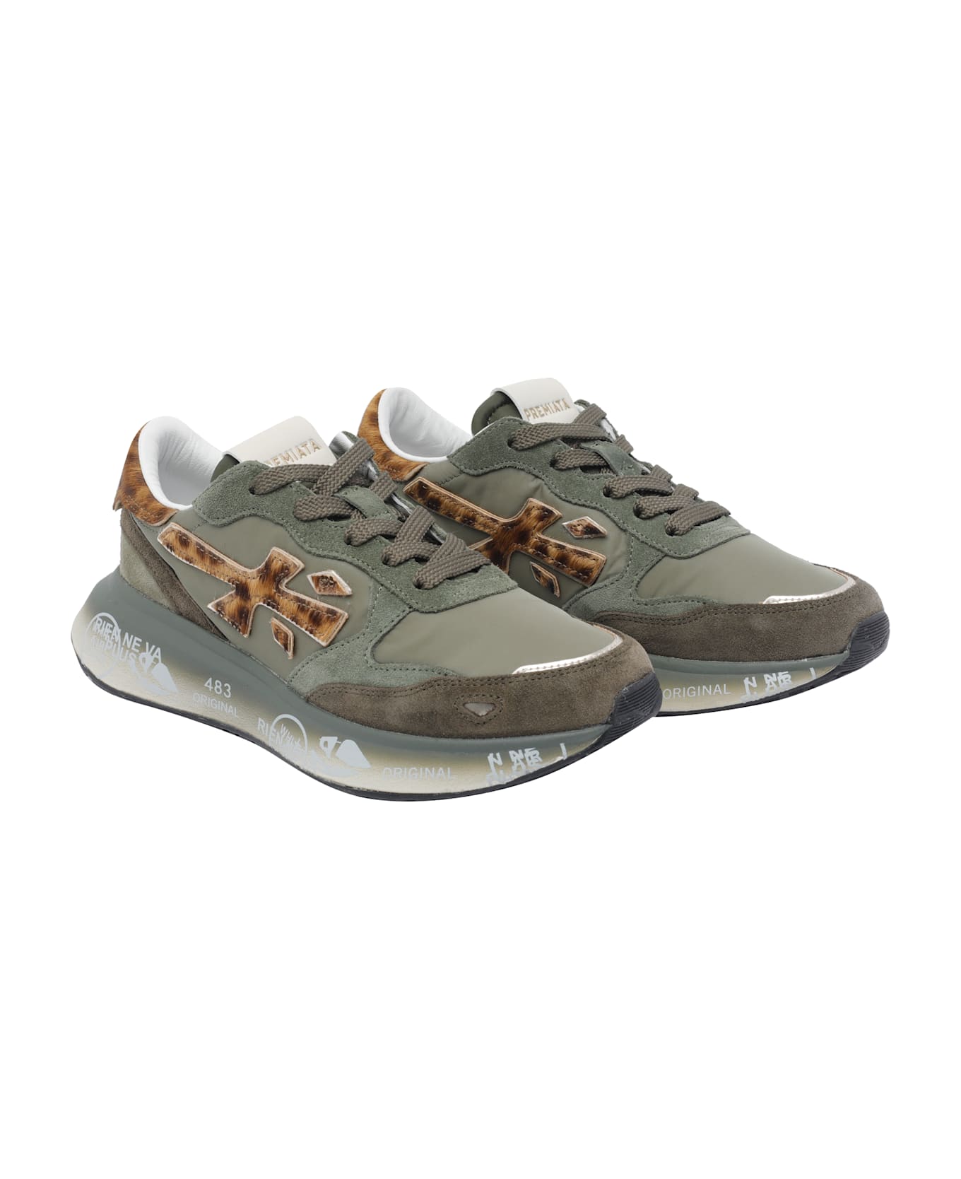 Premiata Lauryn Sneakers - Green