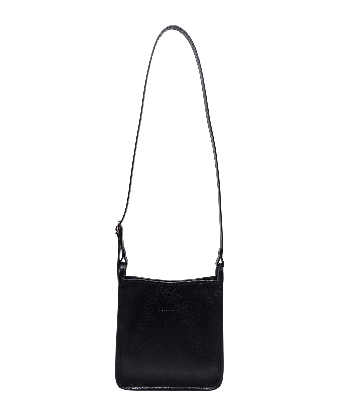 Longchamp Le Foulonné Shoulder Bag - Black