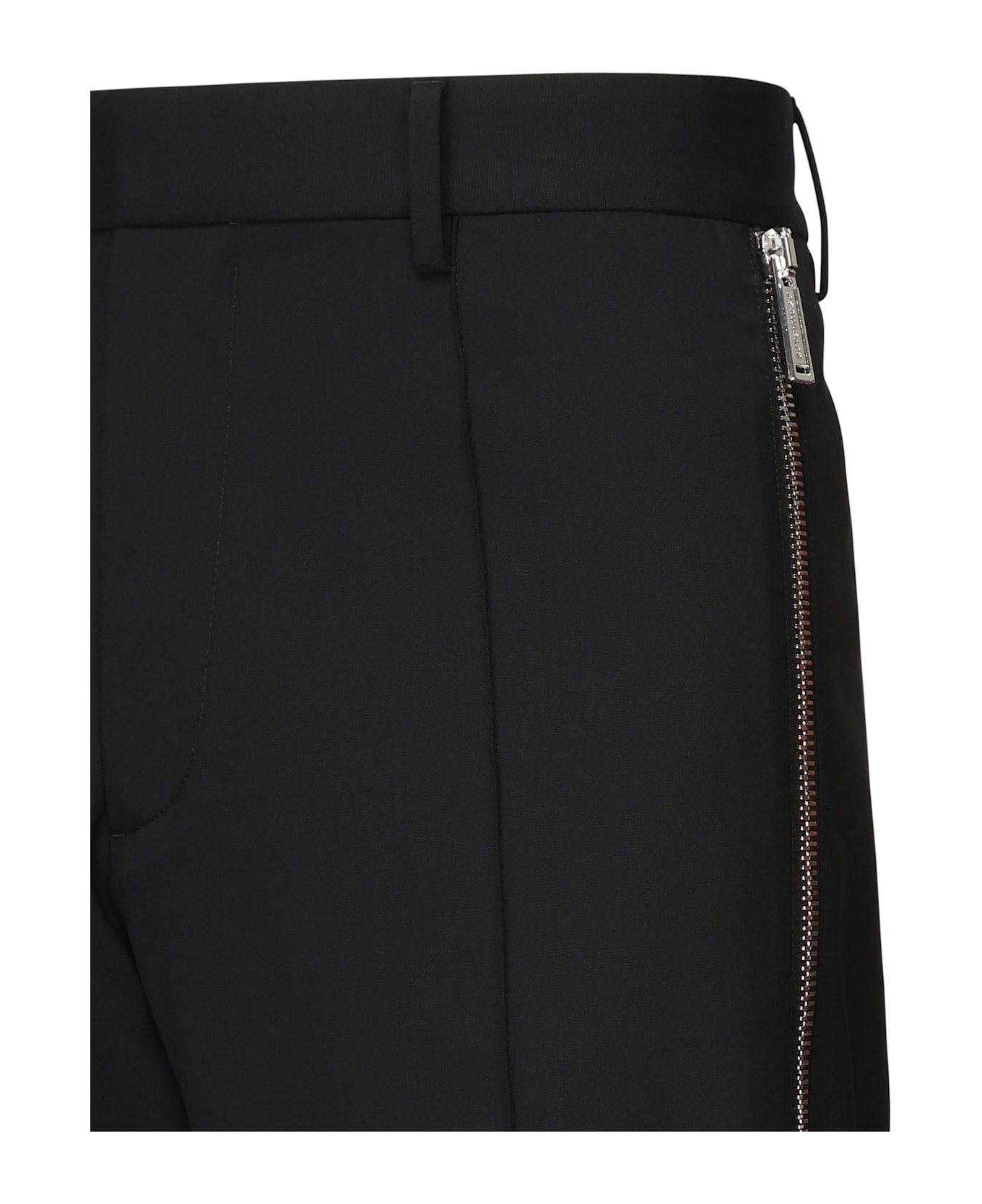Dsquared2 Relax Wool Trousers - Black