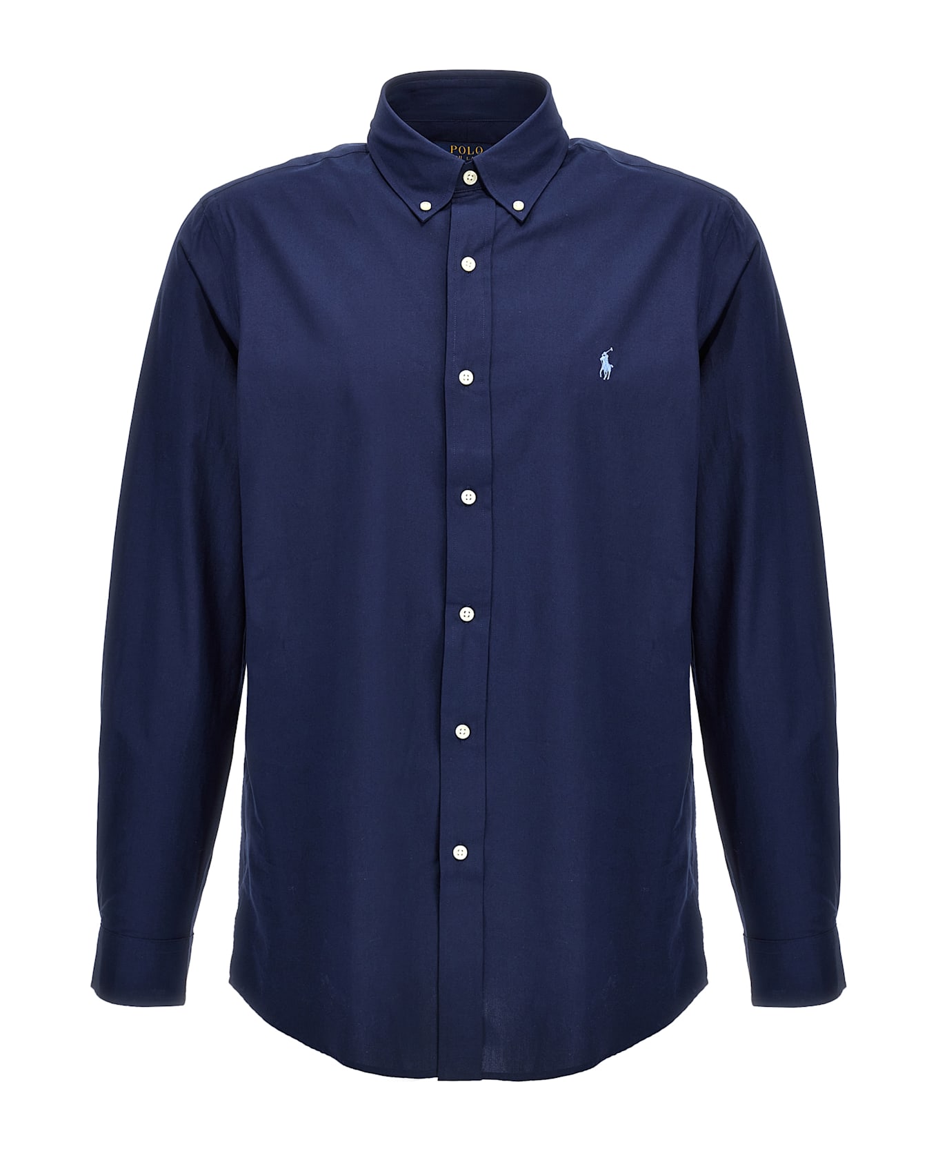 Ralph Lauren Logo Embroidery Shirt - newport navy