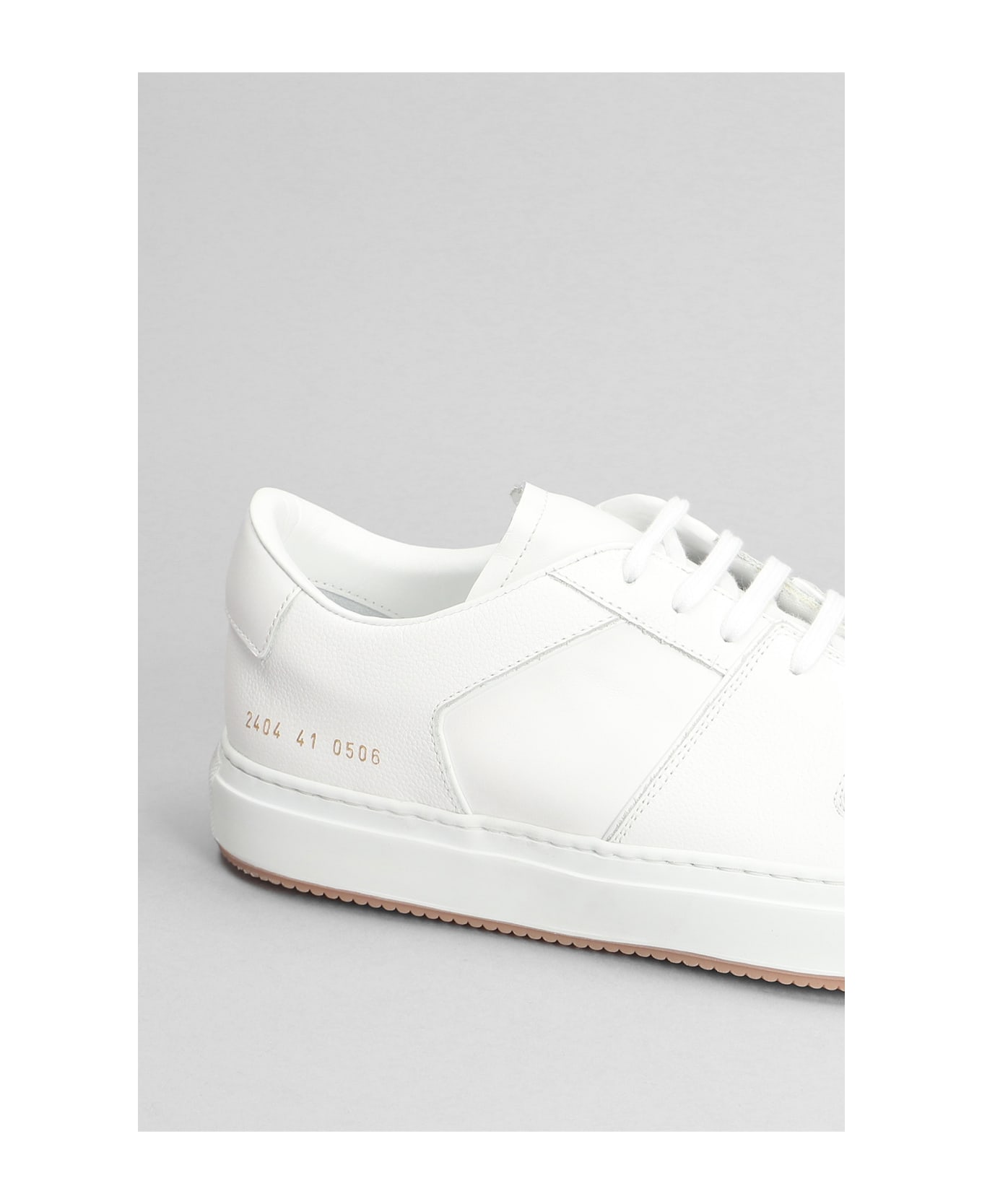 Common Projects Decades Low Sneakers In Martens Leather - Martens