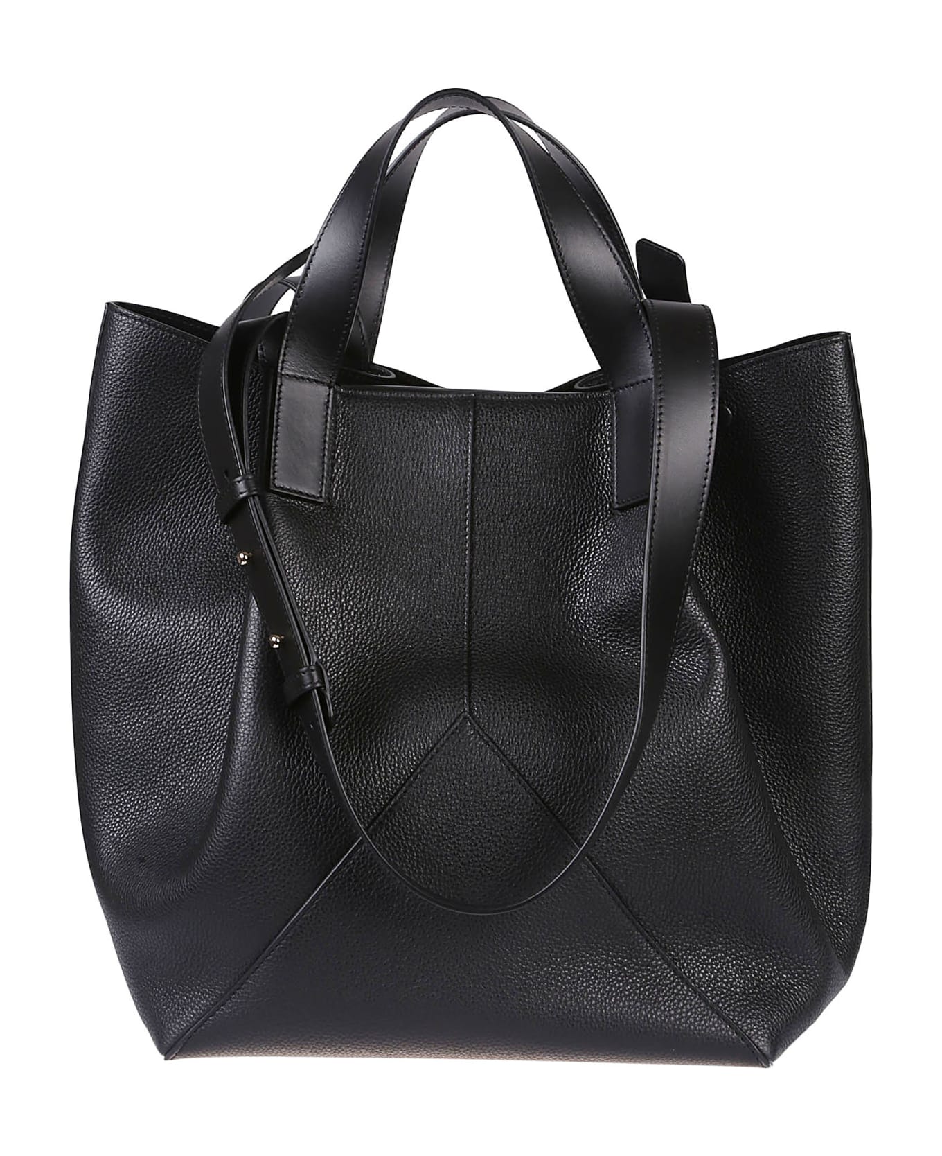 Victoria Beckham Medium Jumbo Shopping Bag - Black トートバッグ