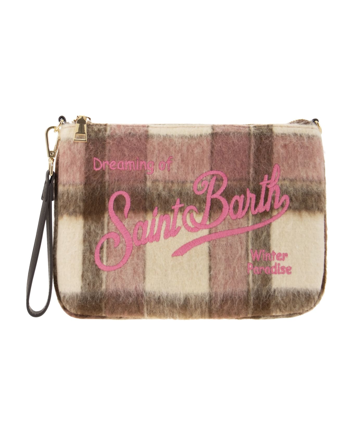 MC2 Saint Barth Pochette Bag With Shoulder Strap - Pink