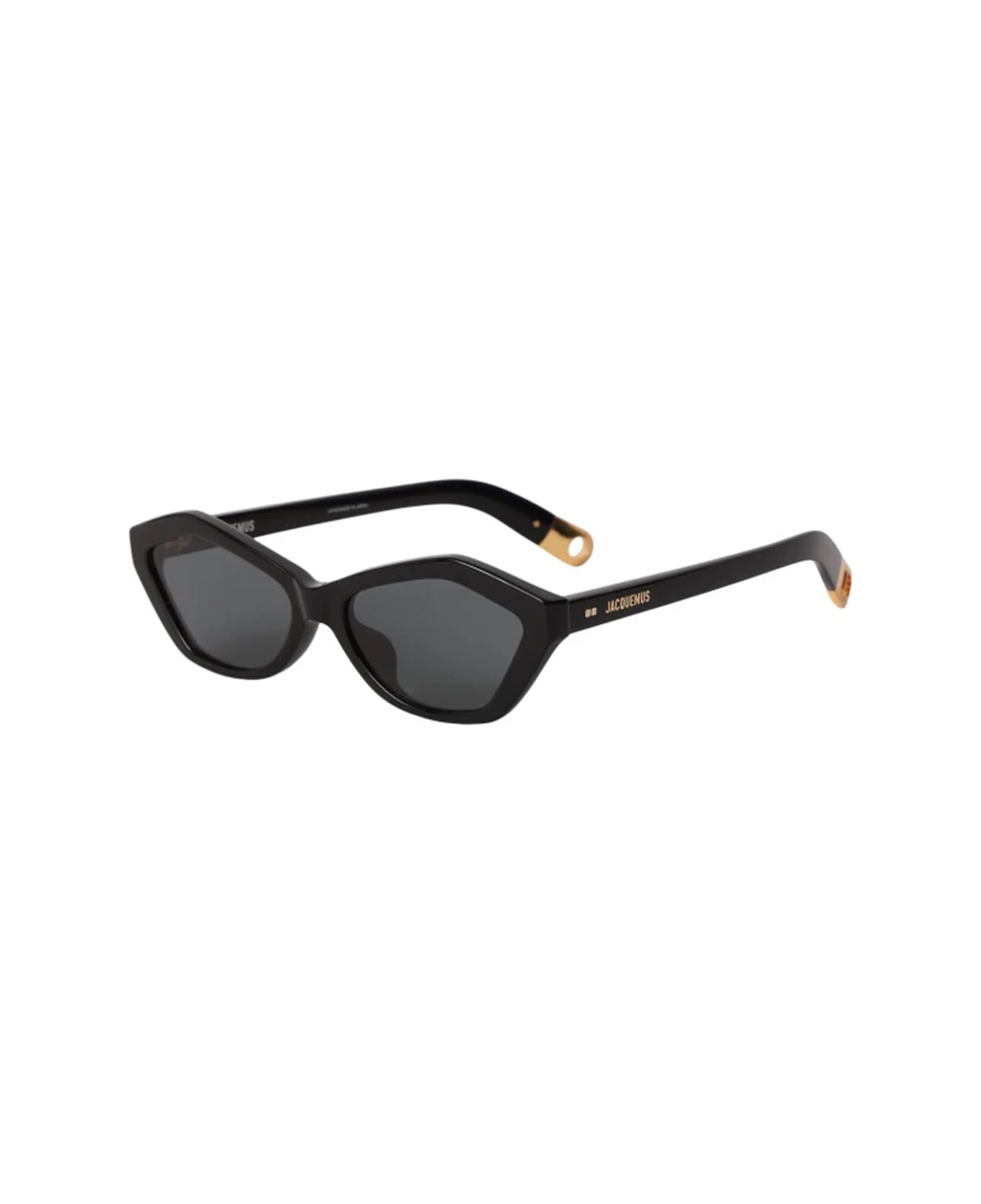 Jacquemus Les Lunettes Bambino Jac42 C1 Black Linea" La Casa" Sunglasses - Nero