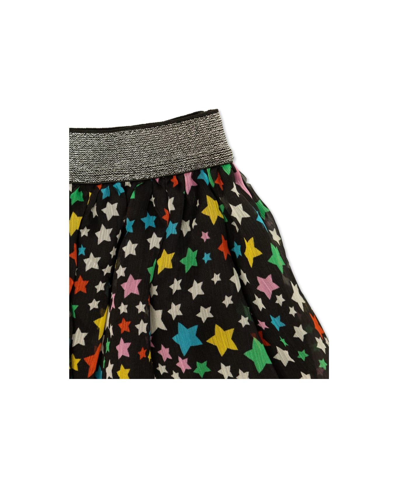 Stella McCartney Kids Gonna Con Stampa - Black