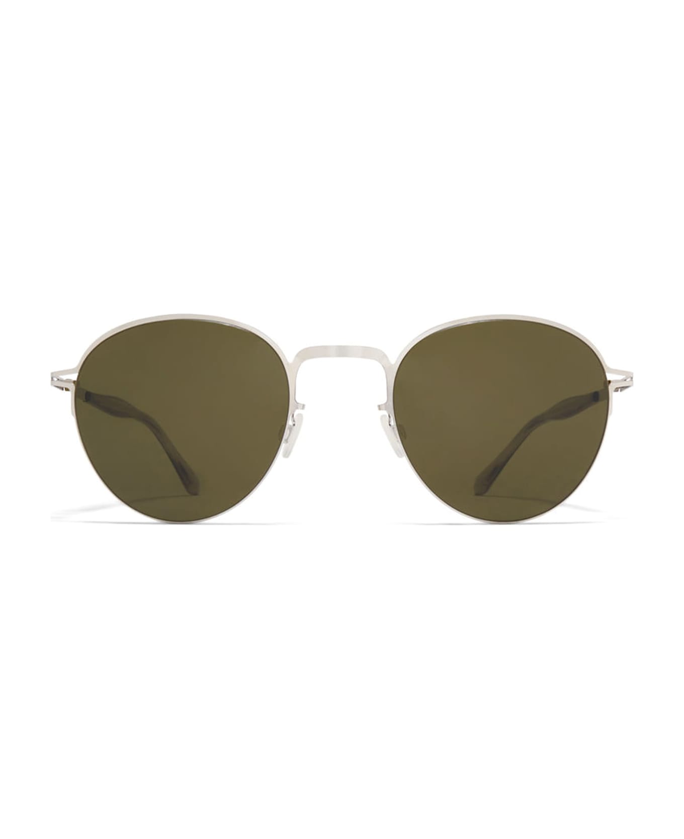 Mykita Tate - Shiny Silver Sunglasses - Silver