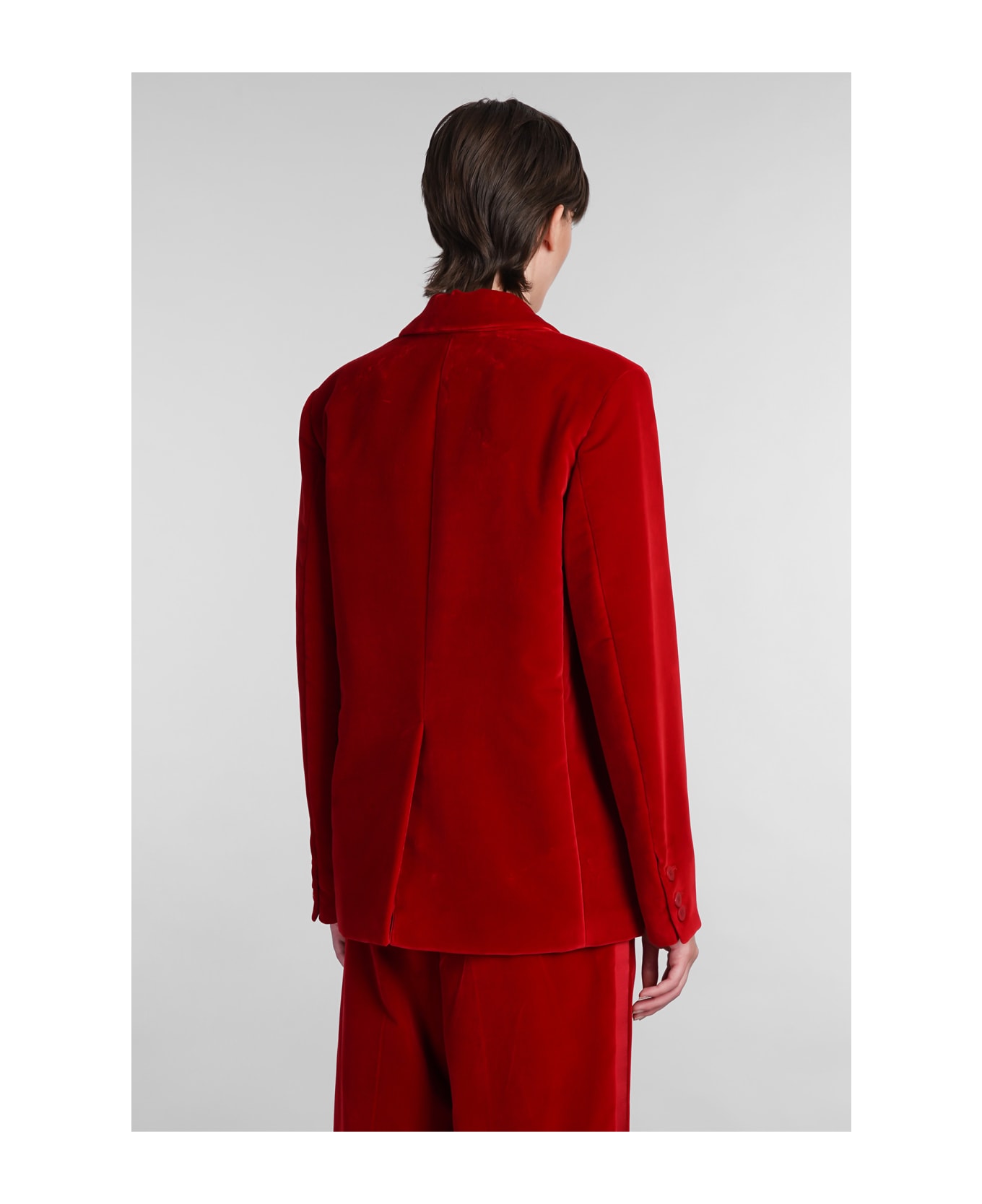 J.W. Anderson Blazer In Red Cotton - red