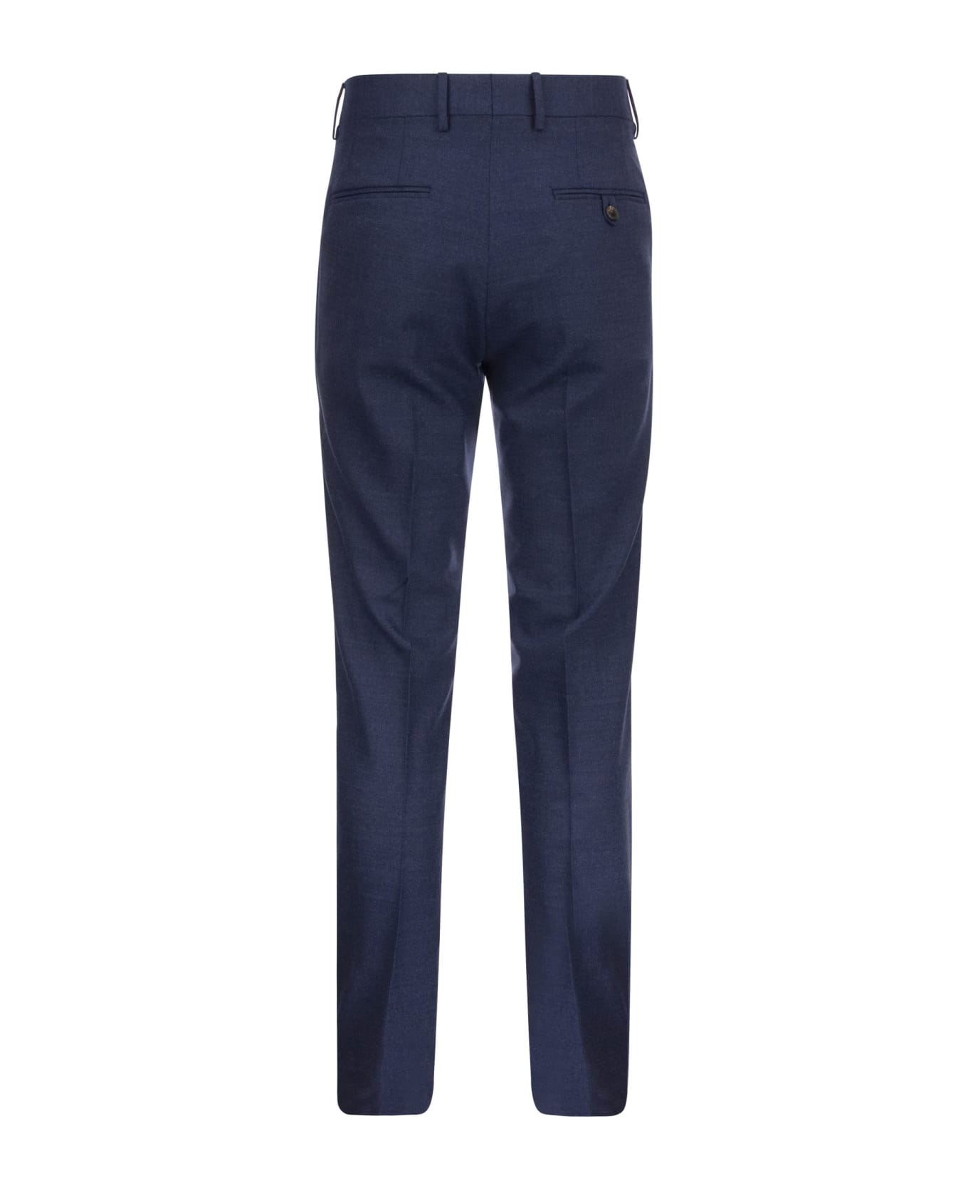 Etro Trousers With Dart - Blue