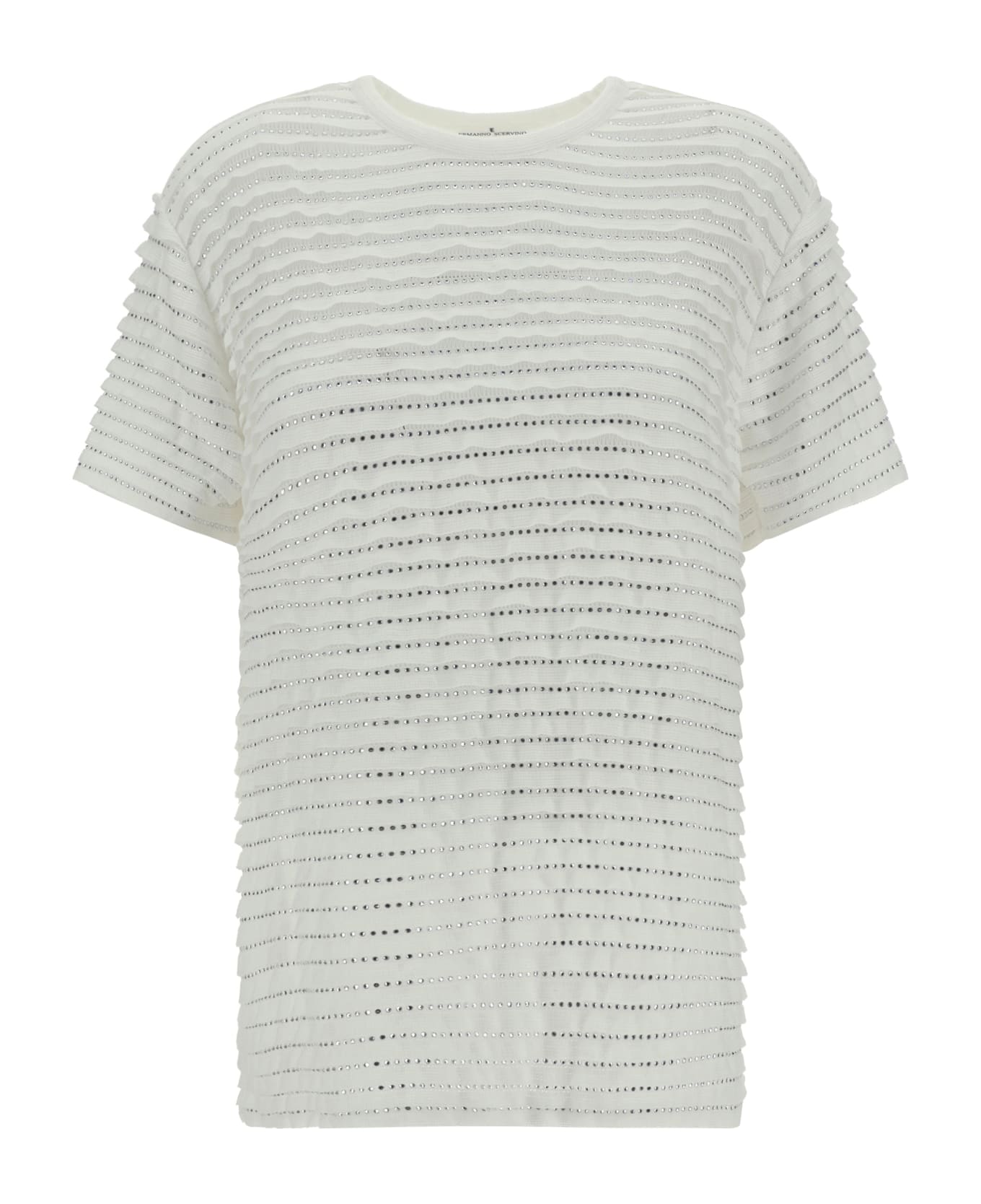 Ermanno Scervino T-shirt - Snow White/off White Tシャツ